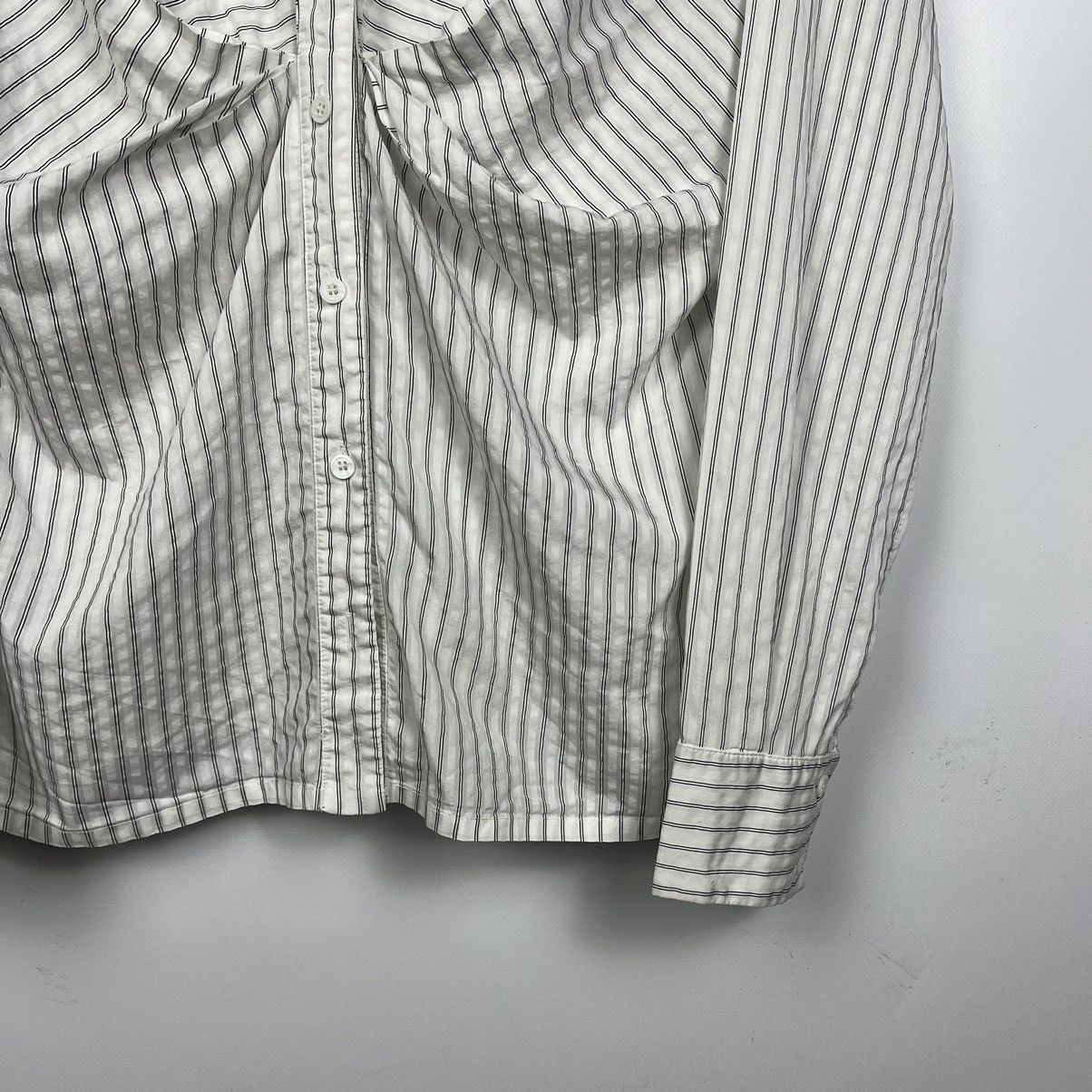 Transit Ladies Transit Par-Such Avant-Garde Button Up Shirt Size L / US 10 / IT 46 - 3 Thumbnail