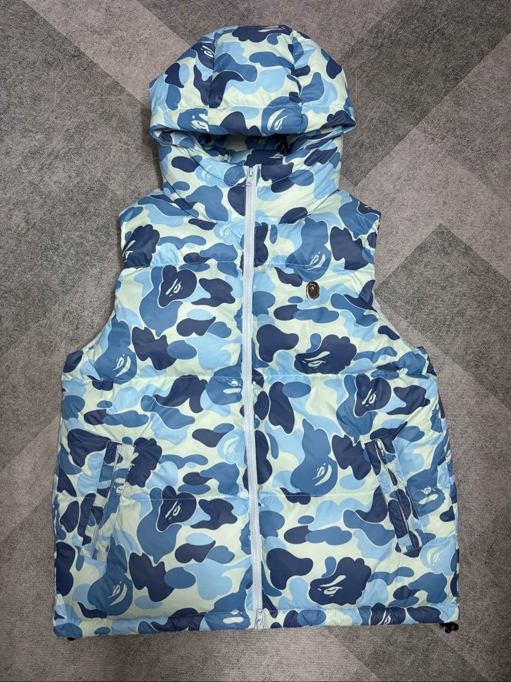 Bape A BATHING APE Camo Down Vest Size L Size US L / EU 52-54 / 3 - 1 Thumbnail
