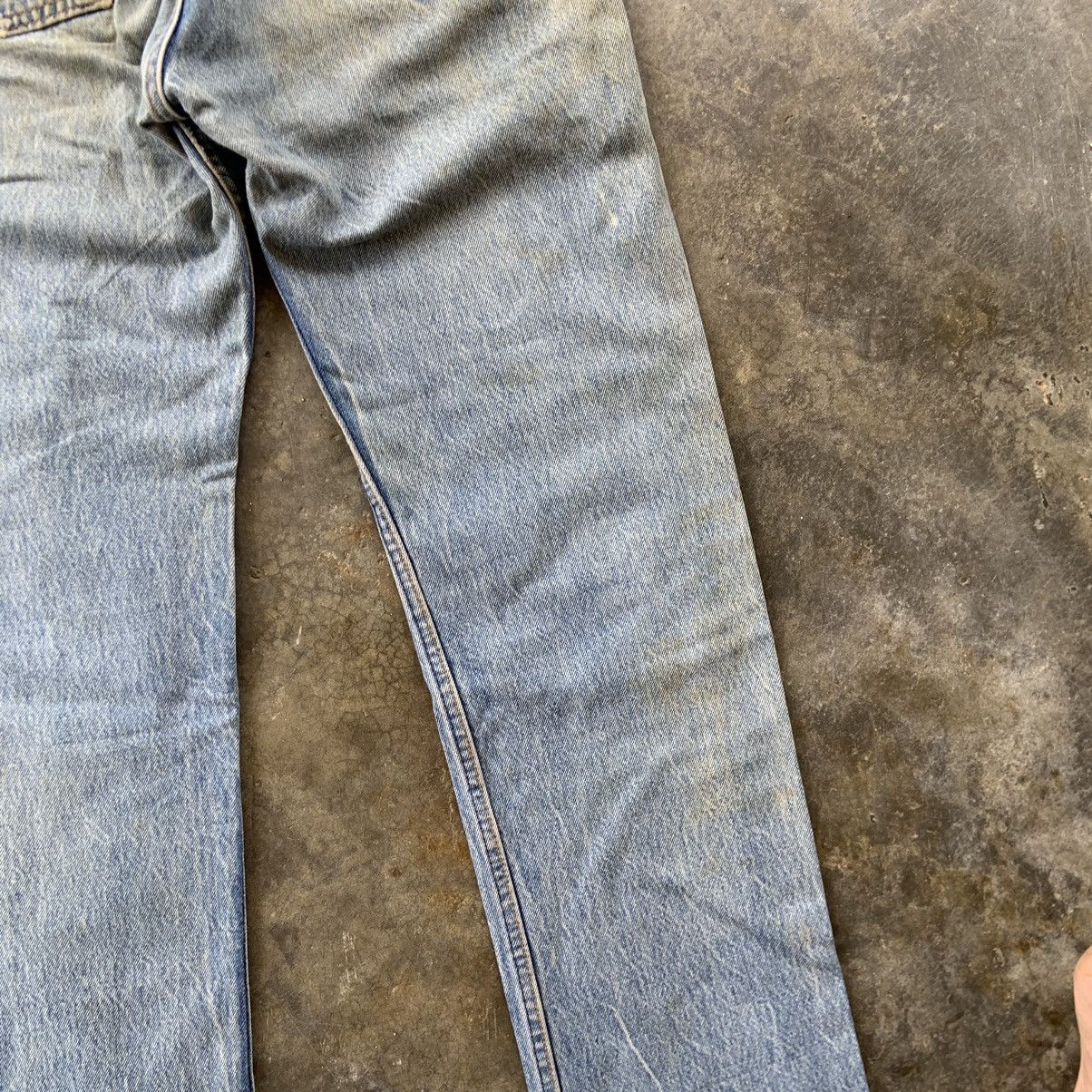 Levi's Vintage Clothing W30'' Vintage Levis 501xx Denim Blue Pants Distressed Size US 30 / EU 46 - 7 Thumbnail