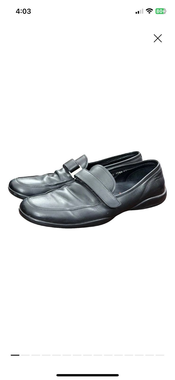 Prada Prada vintage loafer Size US 12 / EU 45 - 1 Thumbnail