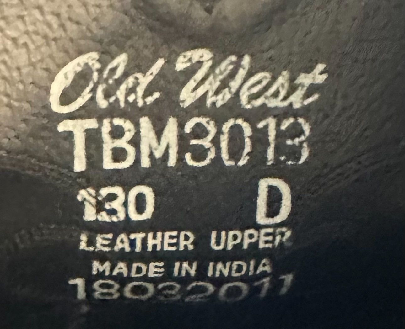 Other Men’s Old West Leather Western Cowboy Boots Size US 13 / EU 46 - 5 Thumbnail