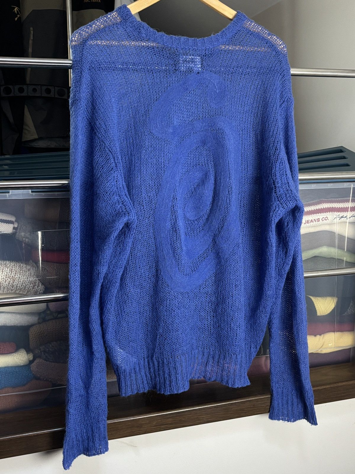Stussy Stussy Loose Knit Avant Garde Sweater Vintage Mohair Blend Size US XL / EU 56 / 4 - 5 Thumbnail