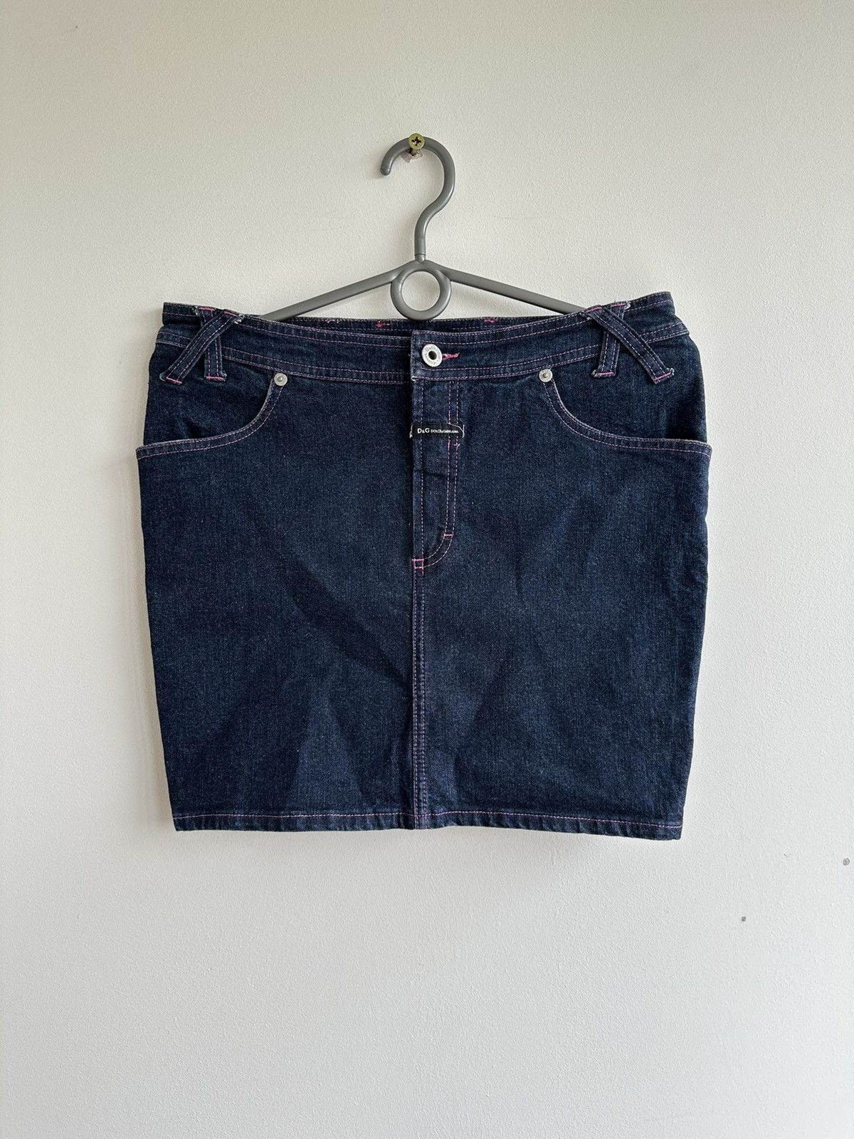 Dolce & Gabbana Vintage Dolce&Gabbana Denim Jeans Mini Skirt Size 28/42 D&G Size 28" / US 6 / IT 42 - 1 Thumbnail