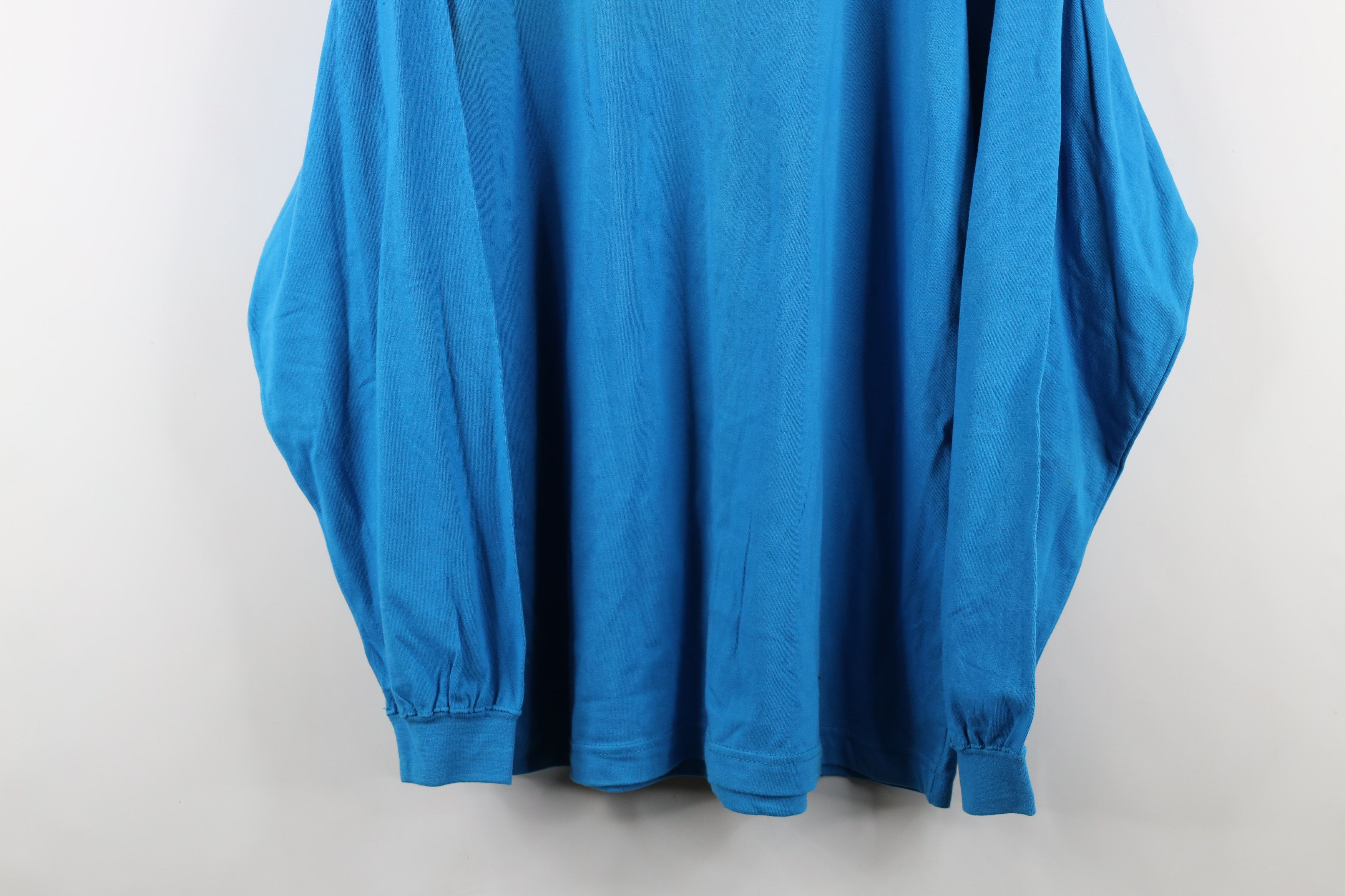 Vintage Deadstock Vintage 90s Streetwear Mock Long Sleeve T-Shirt Size US M / EU 48-50 / 2 - 3 Thumbnail