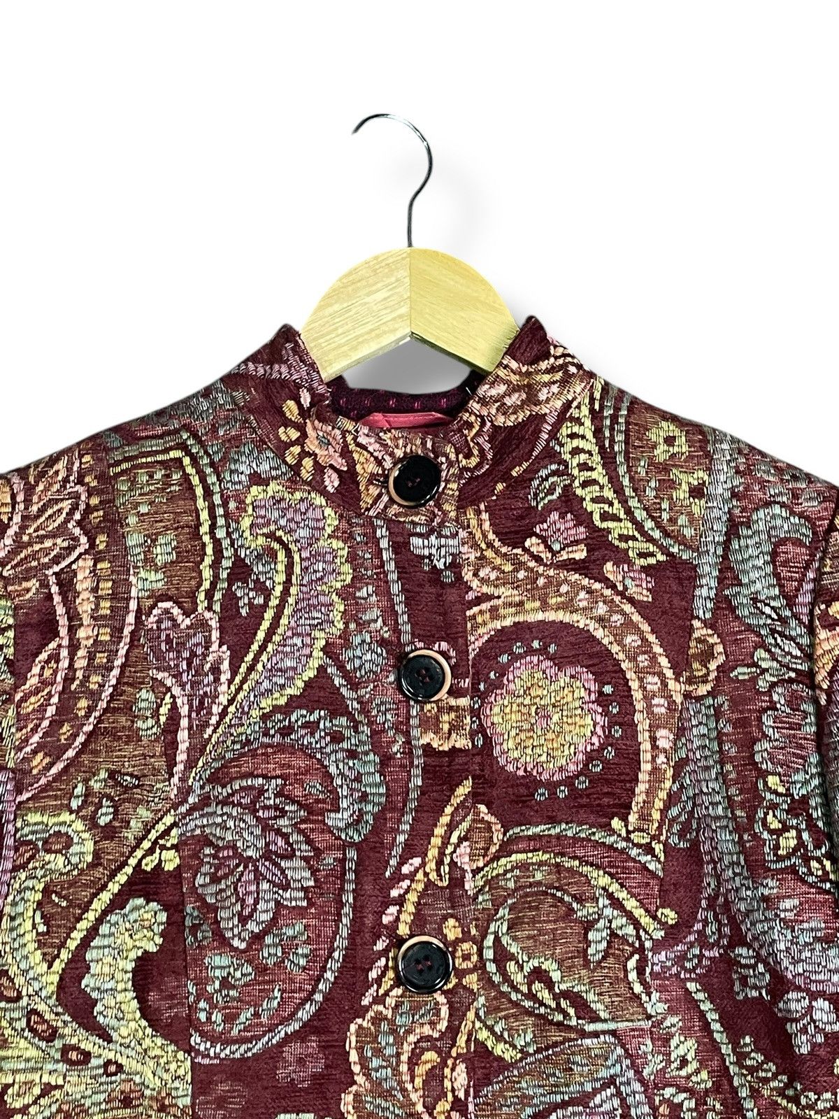 Designer × Etro × Vintage Etro x Vintage Paisley Printed Blazer (36) Size US S / EU 44-46 / 1 - 3 Thumbnail