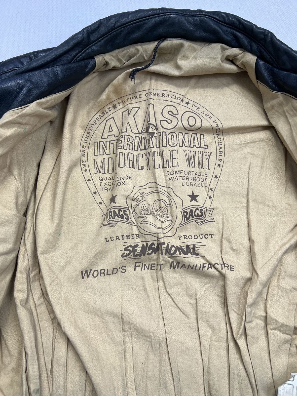 Other Heavy Leather Ramones Akaso International Vintage 90’s Size US M / EU 48-50 / 2 - 6 Thumbnail