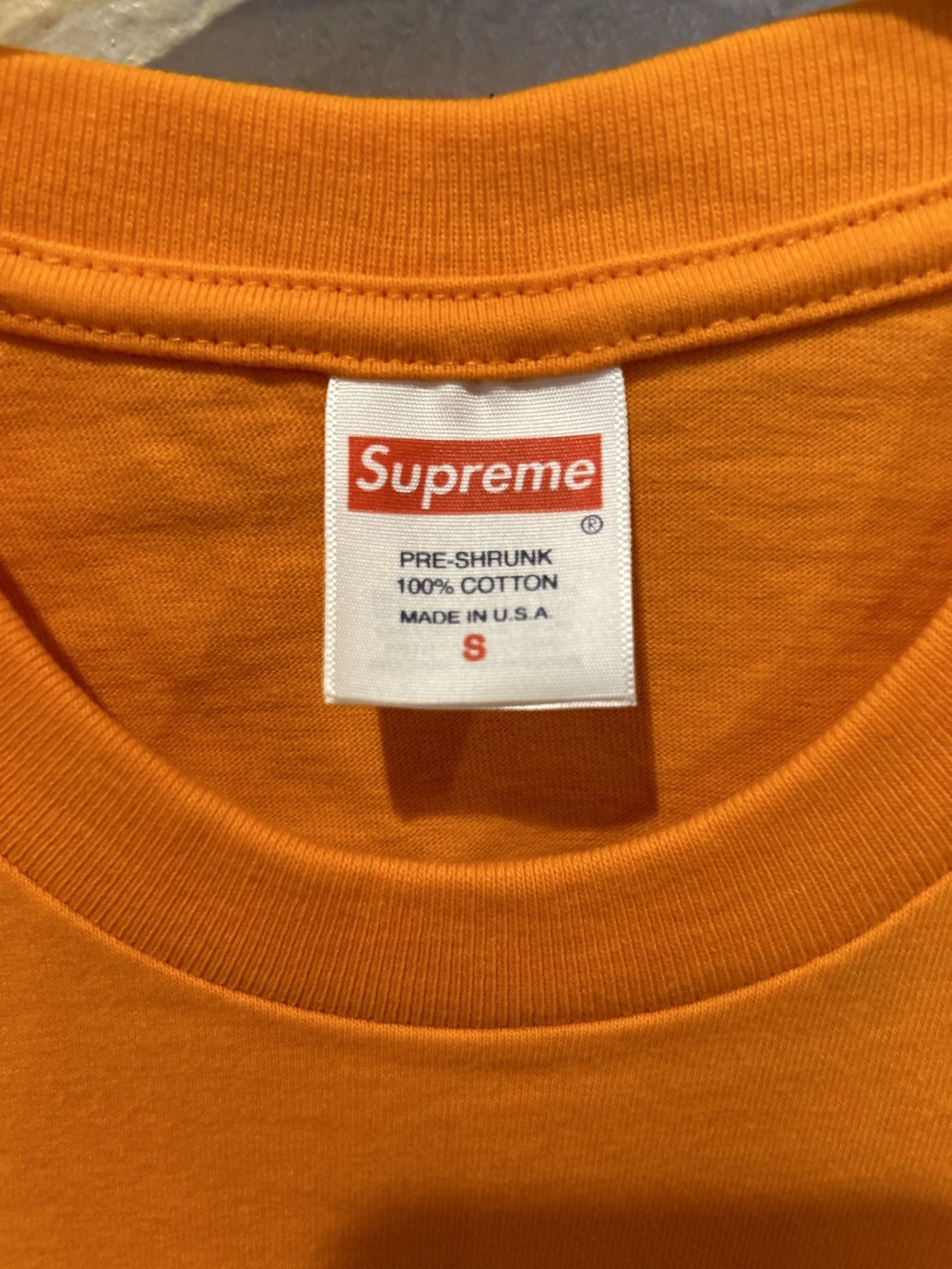 Supreme Supreme Pinline Tee Size US S / EU 44-46 / 1 - 4 Thumbnail