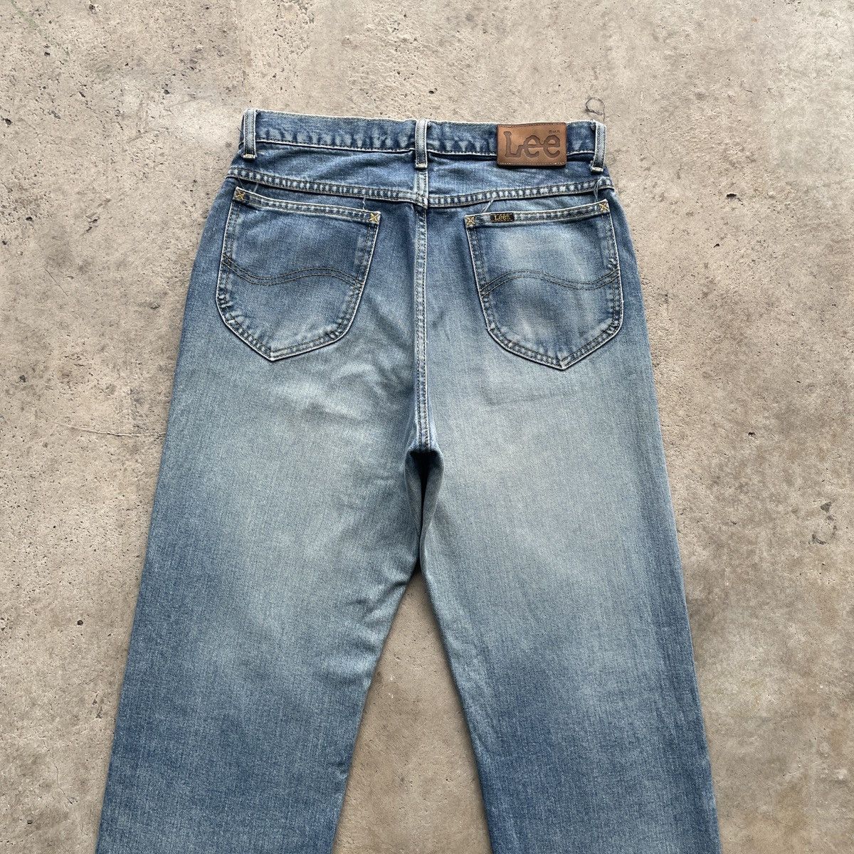 Japanese Brand × Jean W30x30.5 Vintage Lee Japan Jeans Faded Denim Pants Size US 30 / EU 46 - 9 Thumbnail