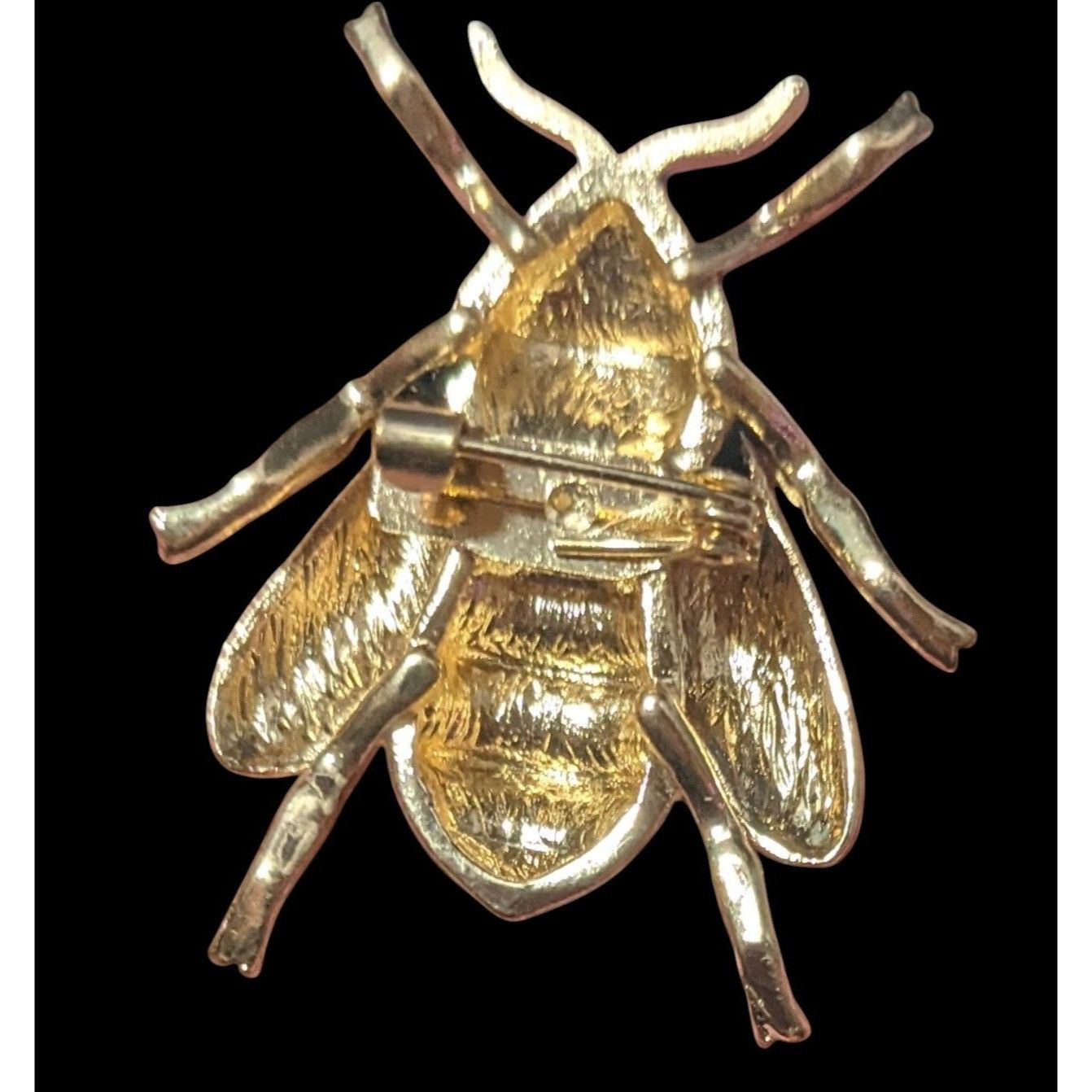 Other Nature Inspired Figural Bee Shaped Brooch Size ONE SIZE - 2 Thumbnail