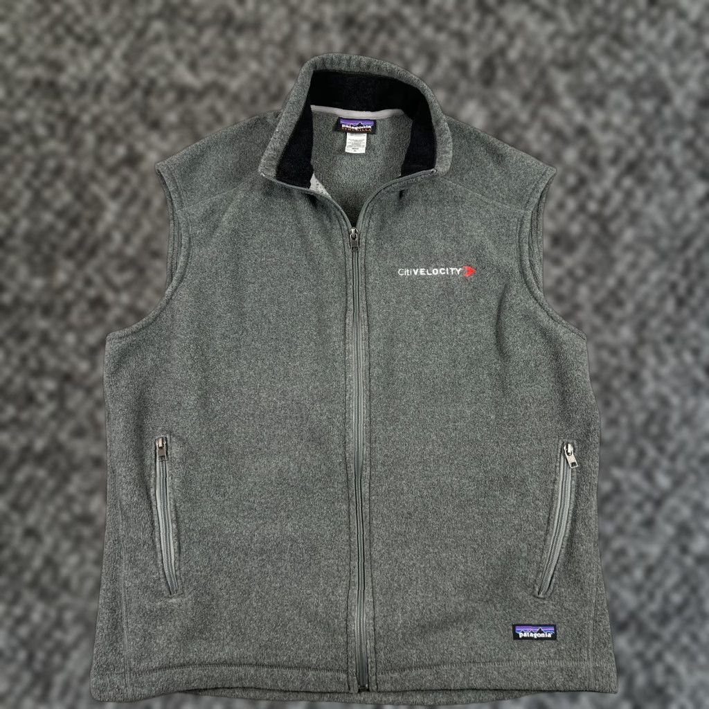 Patagonia Patagonia Synchilla Fleece Vest Men’s Size XL Gray Full Zip Pockets Best for Regular Fit Overcoat Style With Pockets Size US XL / EU 56 / 4 - 1 Thumbnail