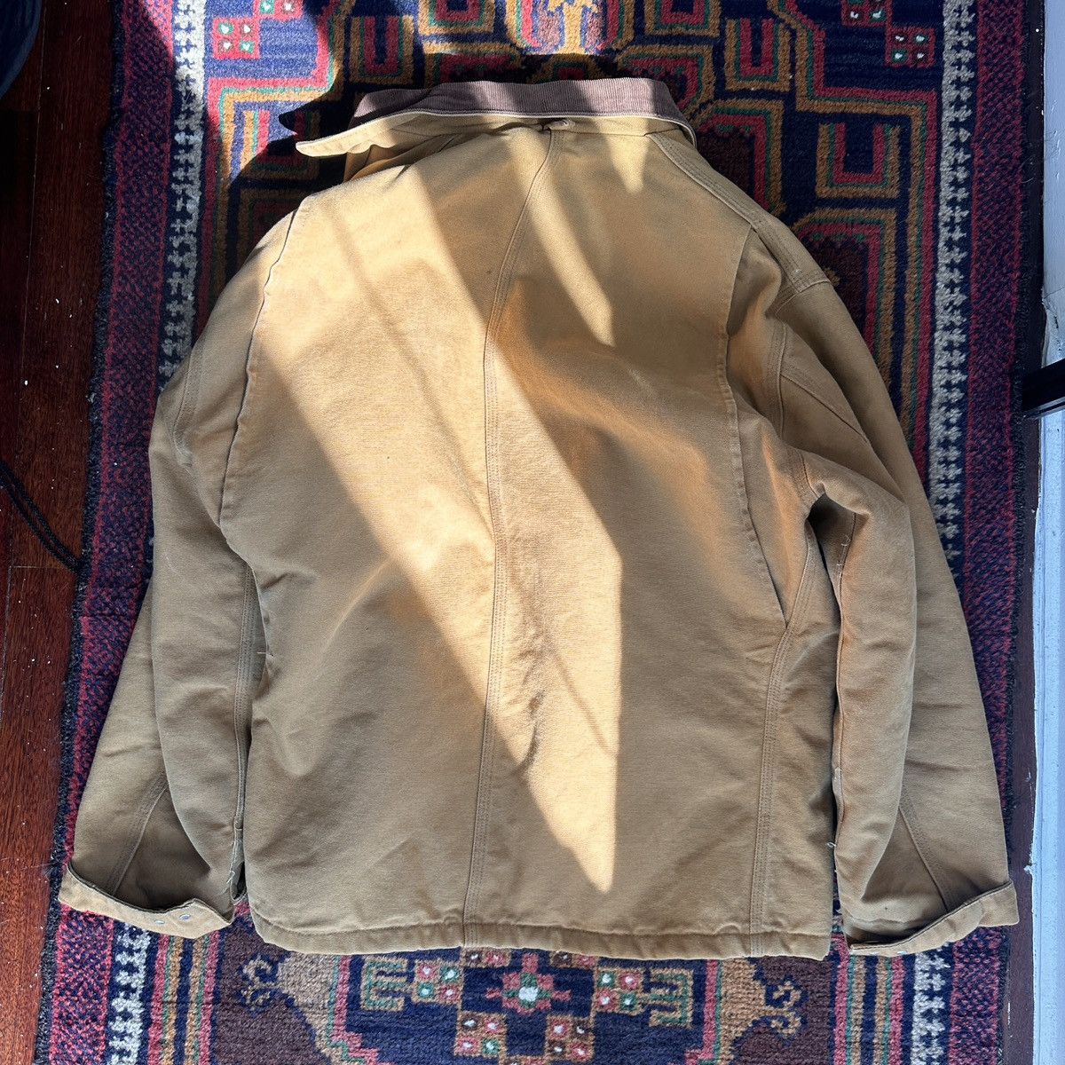 Carhartt × Vintage Vintage 1970 Carhartt Chore Coat Size US L / EU 52-54 / 3 - 5 Thumbnail