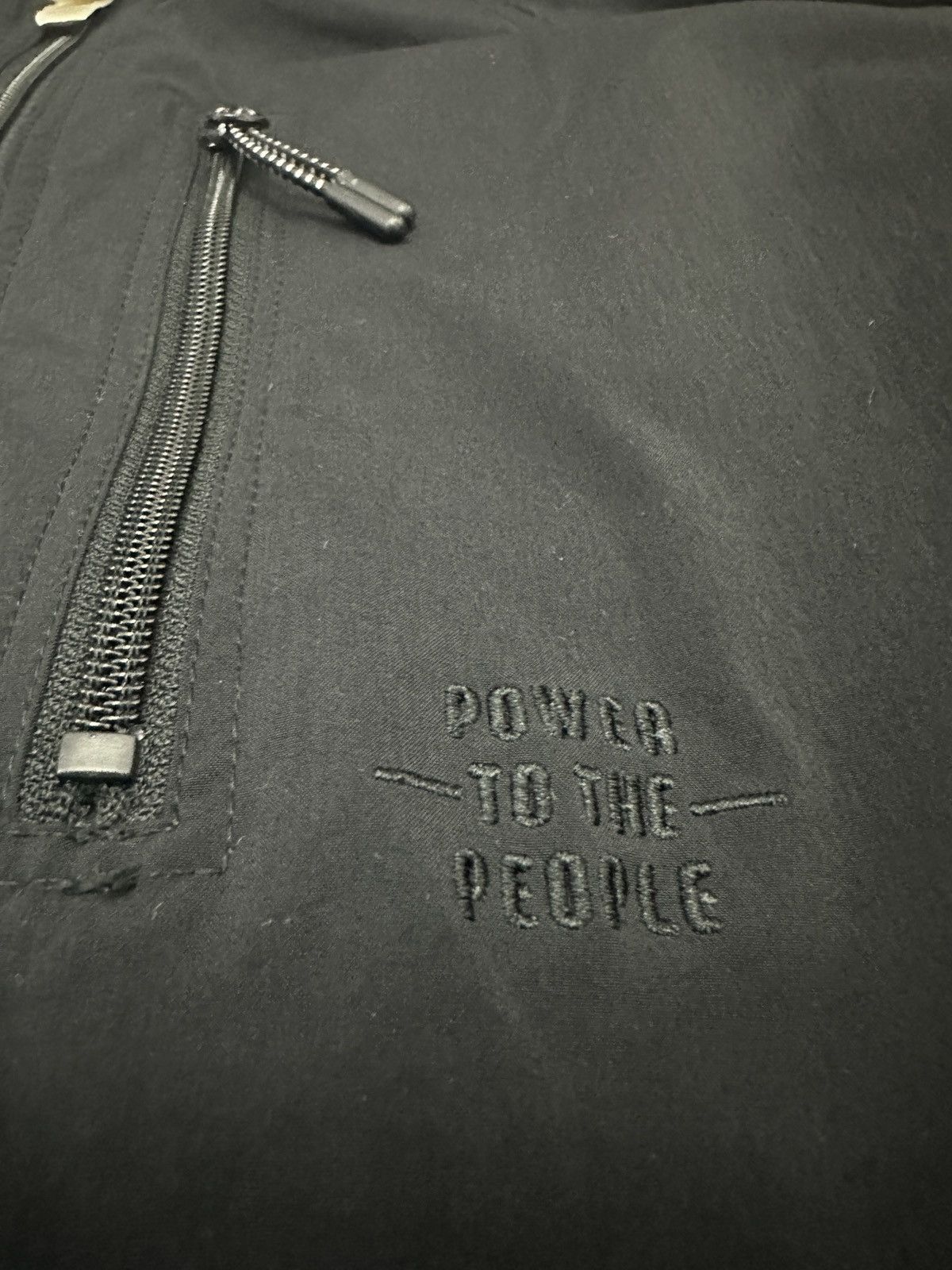 Japanese Brand 🔥VINTAGE POWER TO THE PEOPLE DIP PILE FLEECE JACKET Size US M / EU 48-50 / 2 - 8 Thumbnail