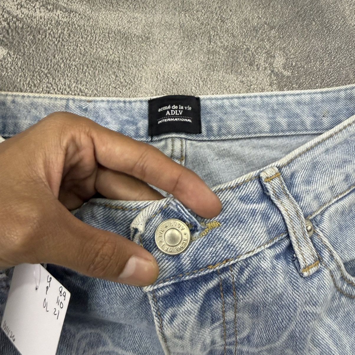 acme de la vie ADLV Acme De La Vie Jeans Denim print bear Size US 32 / EU 48 - 6 Thumbnail