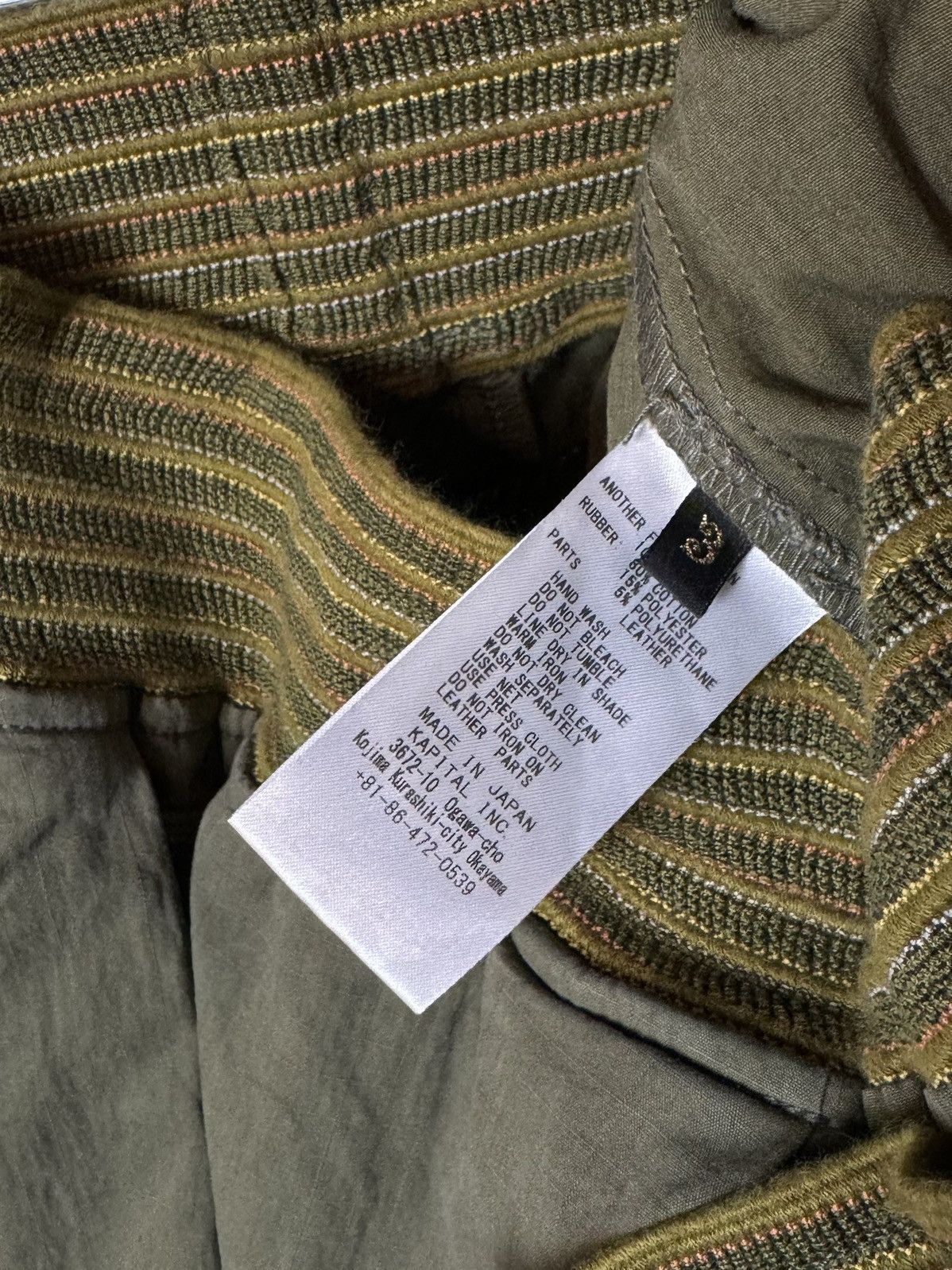 Kapital Kapital Ripstop Dump Army Green Jumbo Pants - 3 Size US 30 / EU 46 - 9 Thumbnail
