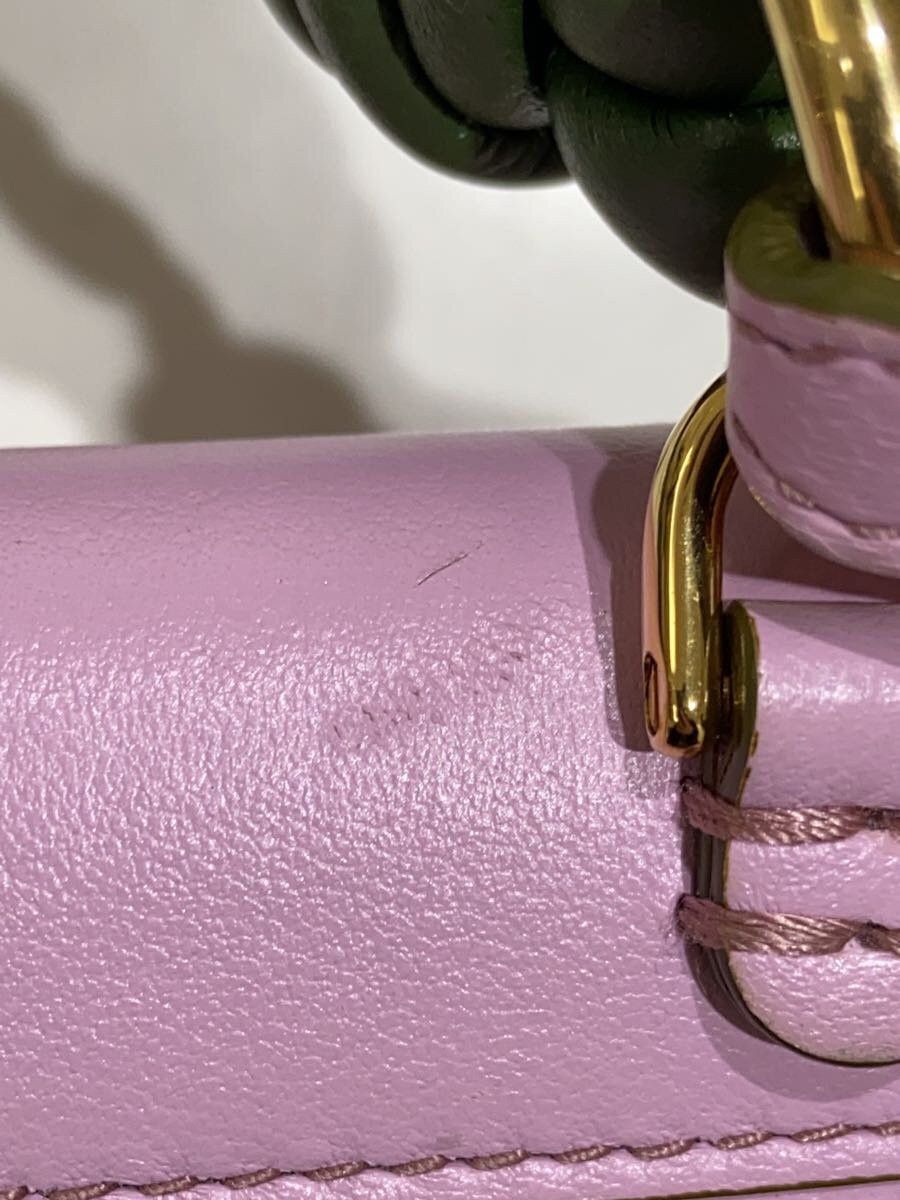 Fendi Fendi Baguette Leather iPhone 12 Smartphone Case Pink Size ONE SIZE - 8 Thumbnail