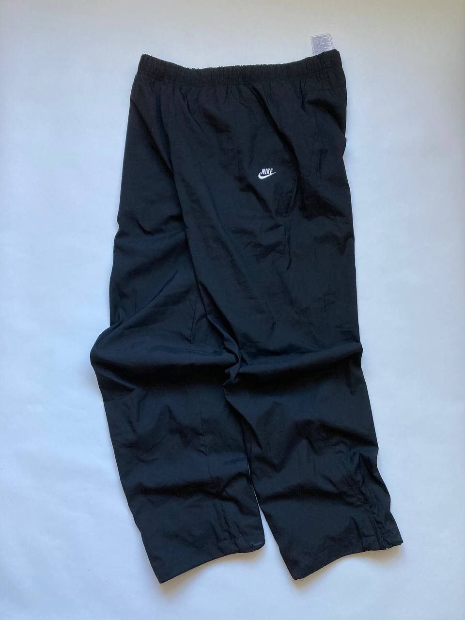 Nike × Vintage Vintage Nike Track Pants Nylon Drill Y2K Style Size US 36 / EU 52 - 1 Thumbnail