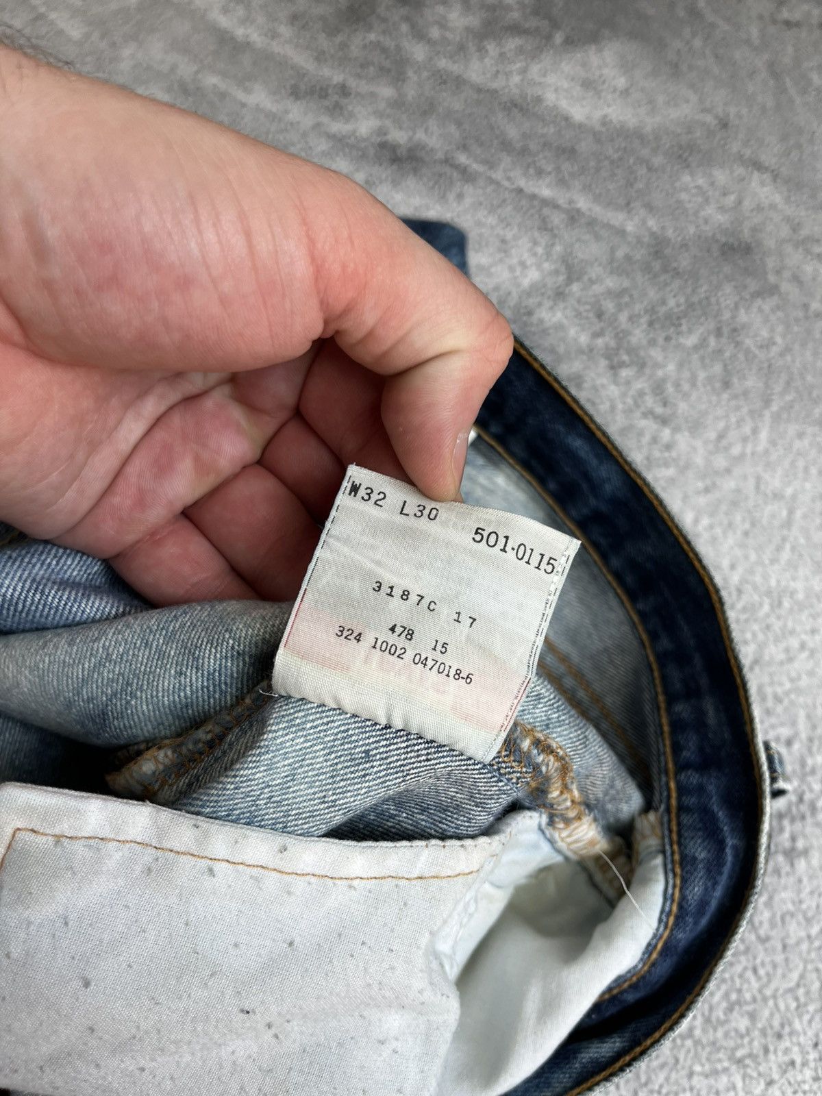 Levi's Vintage Levis 501 Distressed Jeans Size US 32 / EU 48 - 15 Thumbnail