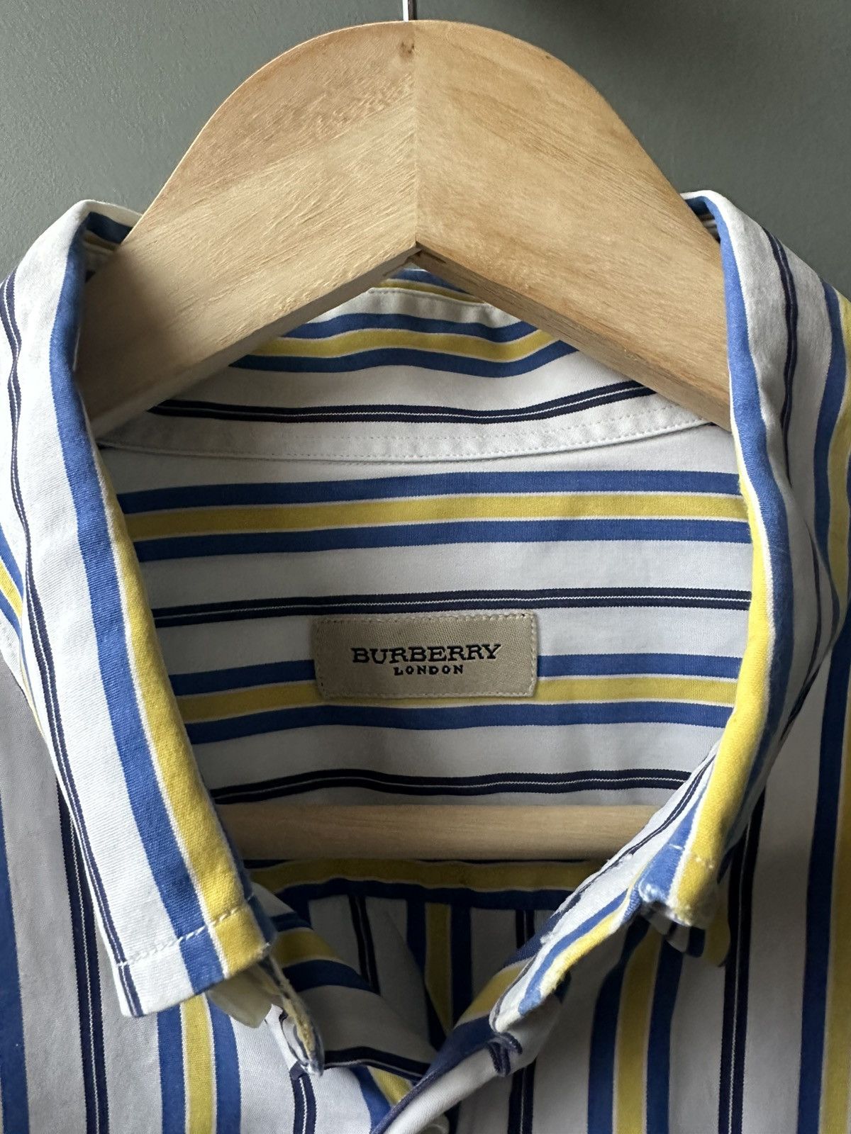 Burberry Burberry London Stripped Colorful Shirt Size XL Size US XL / EU 56 / 4 - 3 Thumbnail
