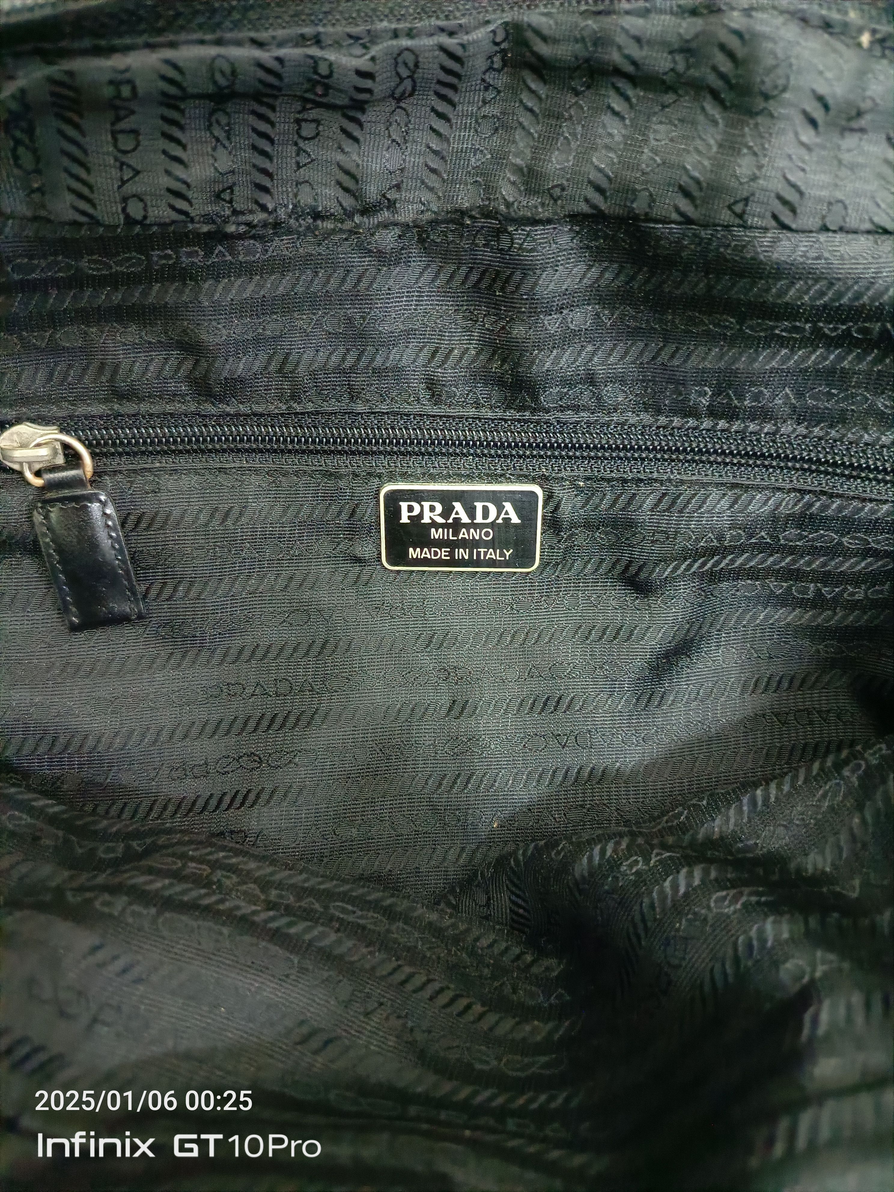 Prada Vintage Prada beg Size 34 - 8 Thumbnail
