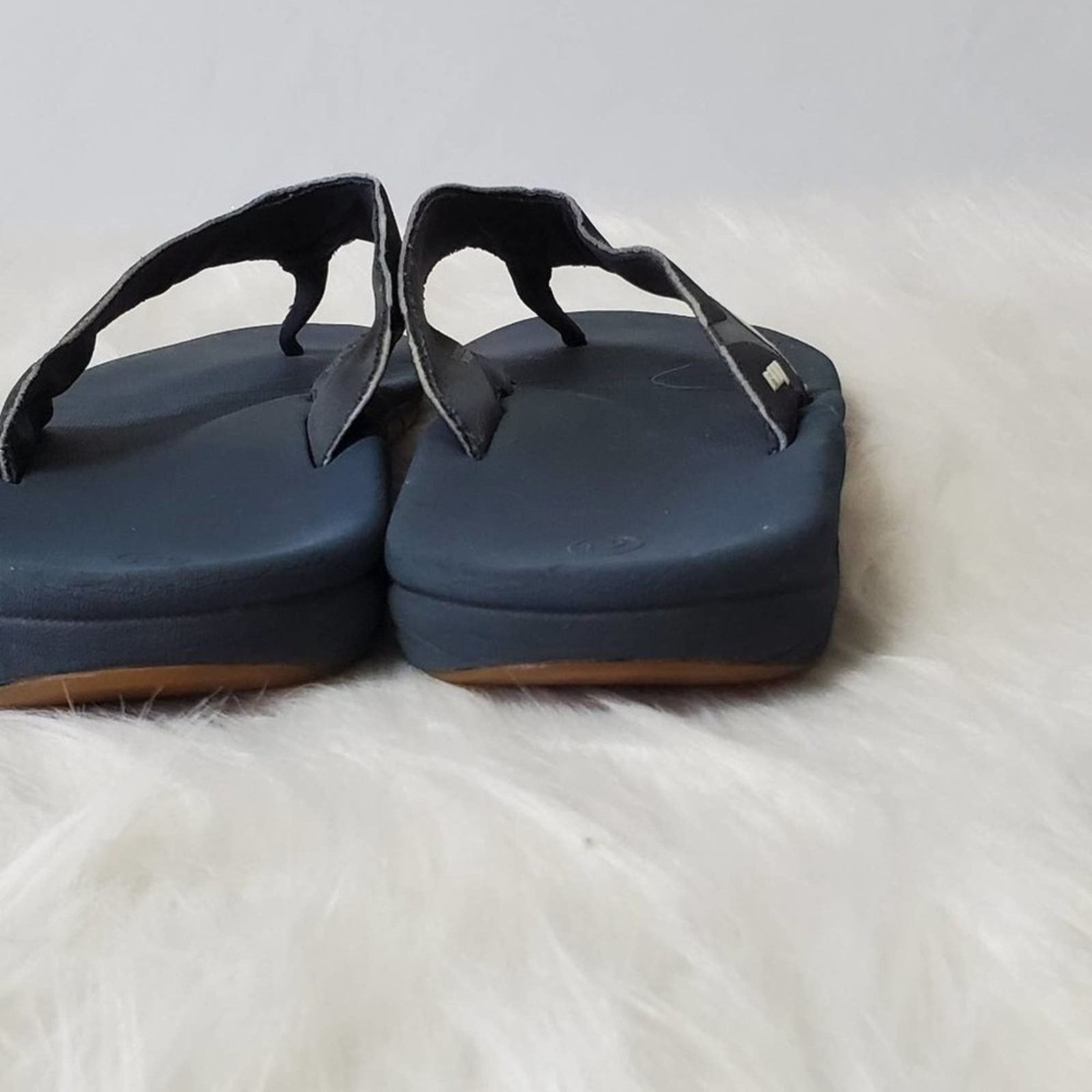 REEF Reef Leather Fanning Sandals - 12 Size US 12 / EU 45 - 4 Thumbnail