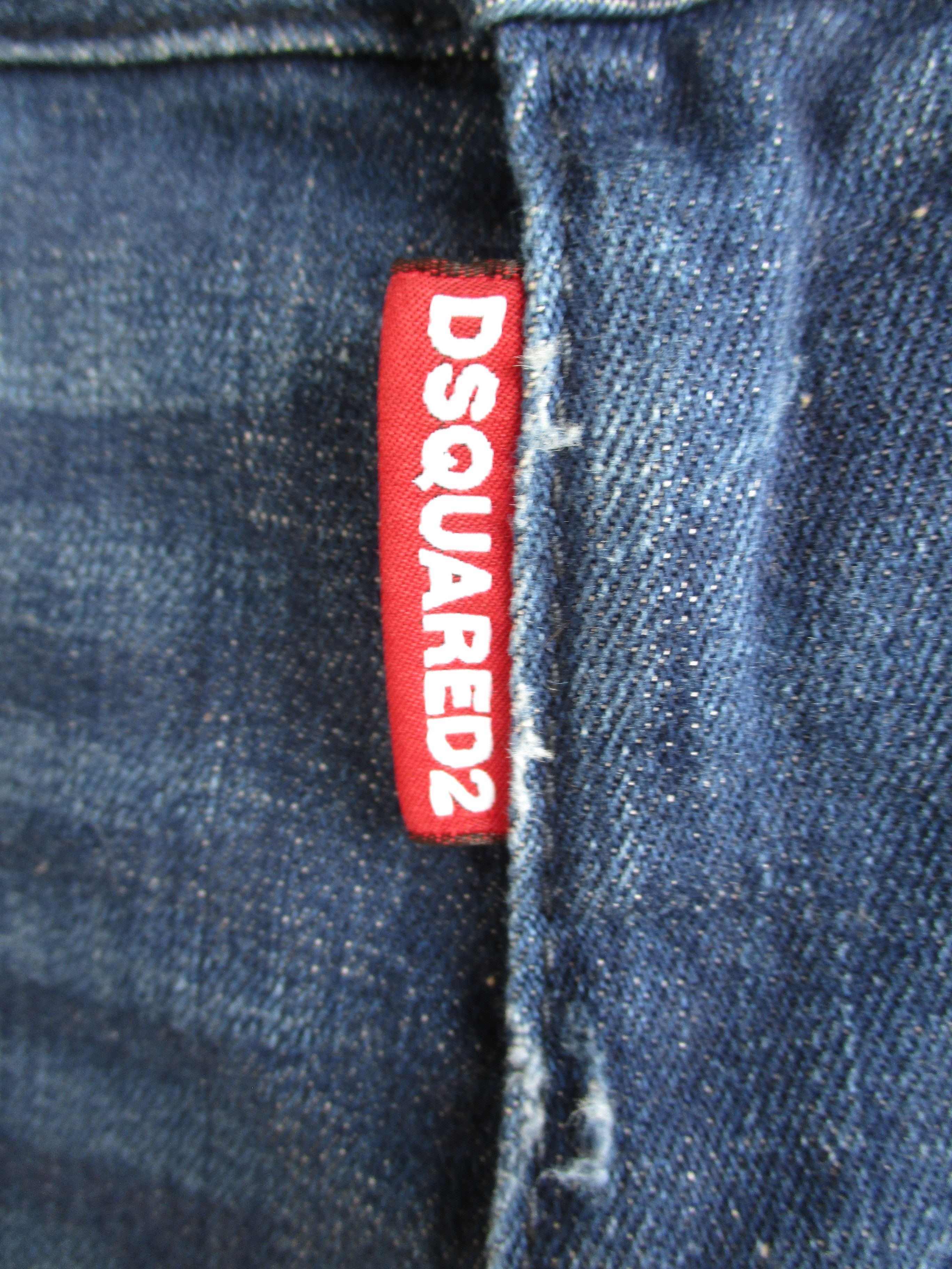 Dsquared2 2015 Medium Waist Skinny Jeans Distressed Zipper Leg Size 26" / US 2 / IT 38 - 11 Thumbnail