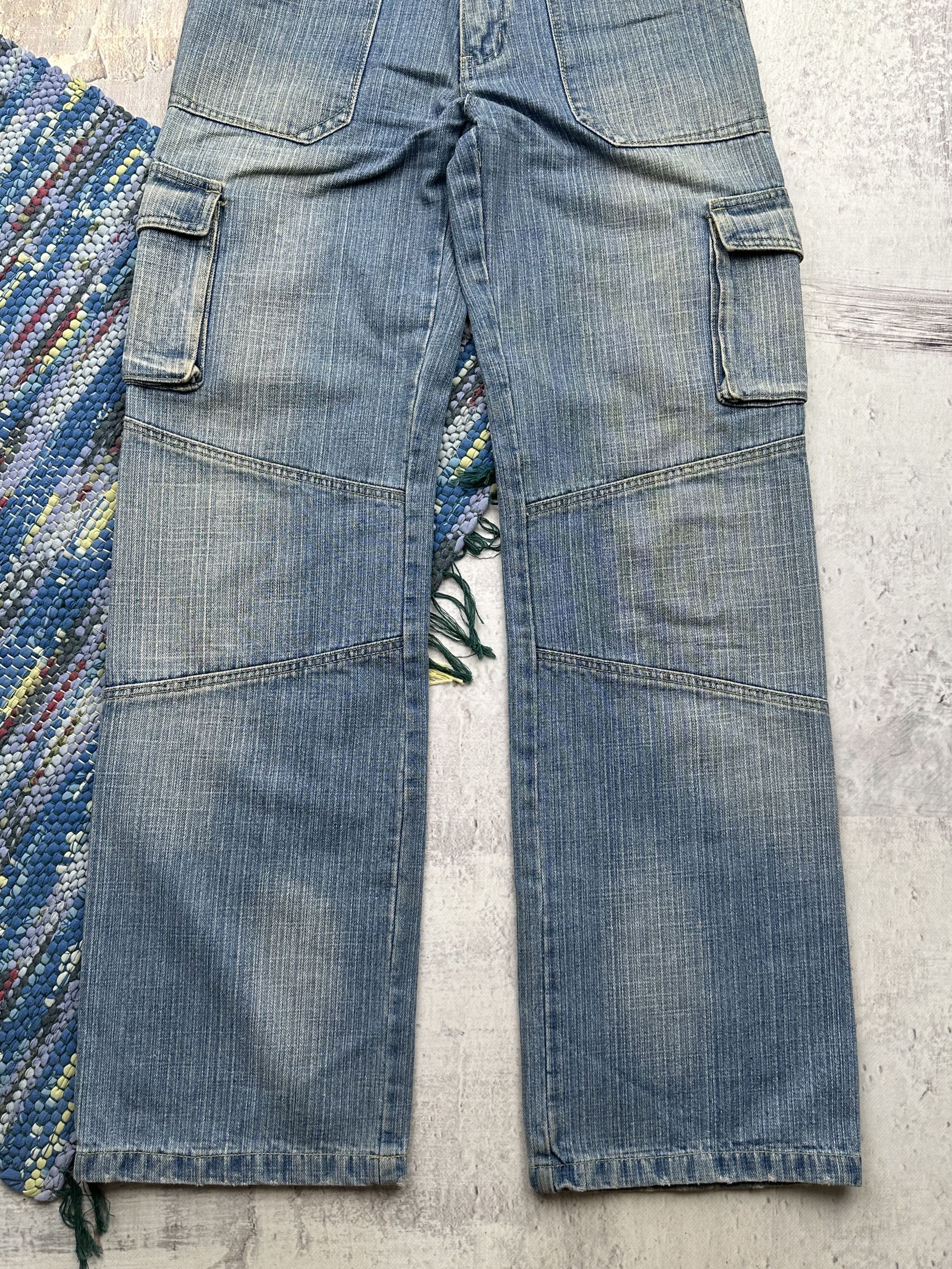 Japanese Brand Vintage Cargo Jeans A638(32) Size US 30 / EU 46 - 3 Thumbnail
