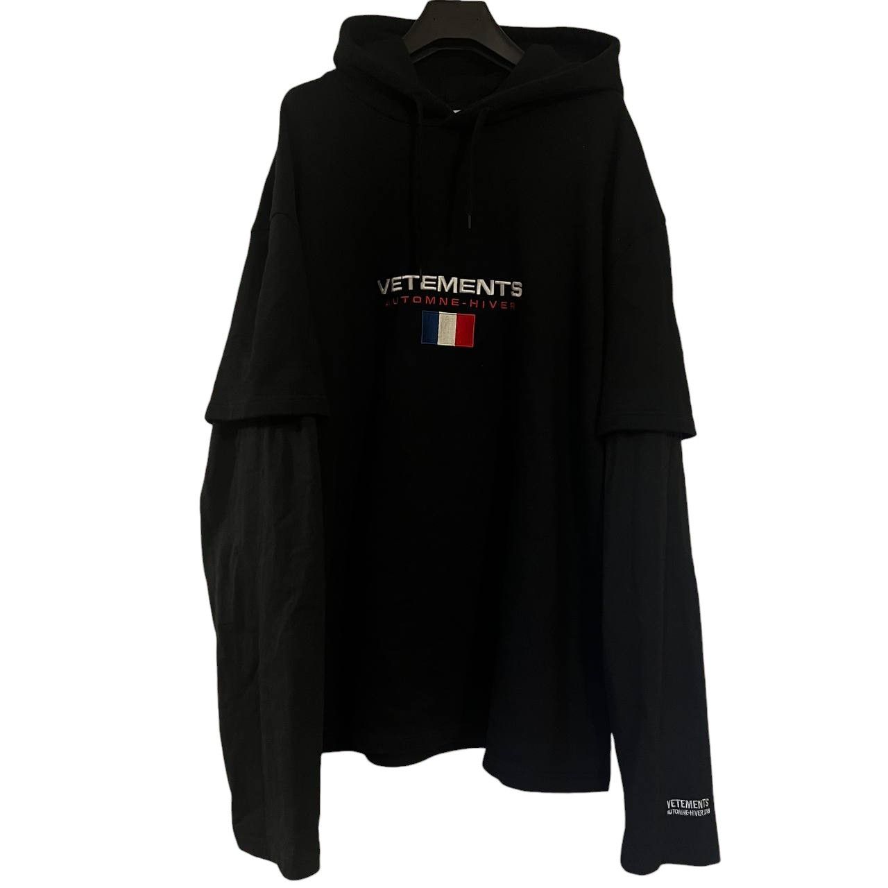Vetements hoodie french flag sales