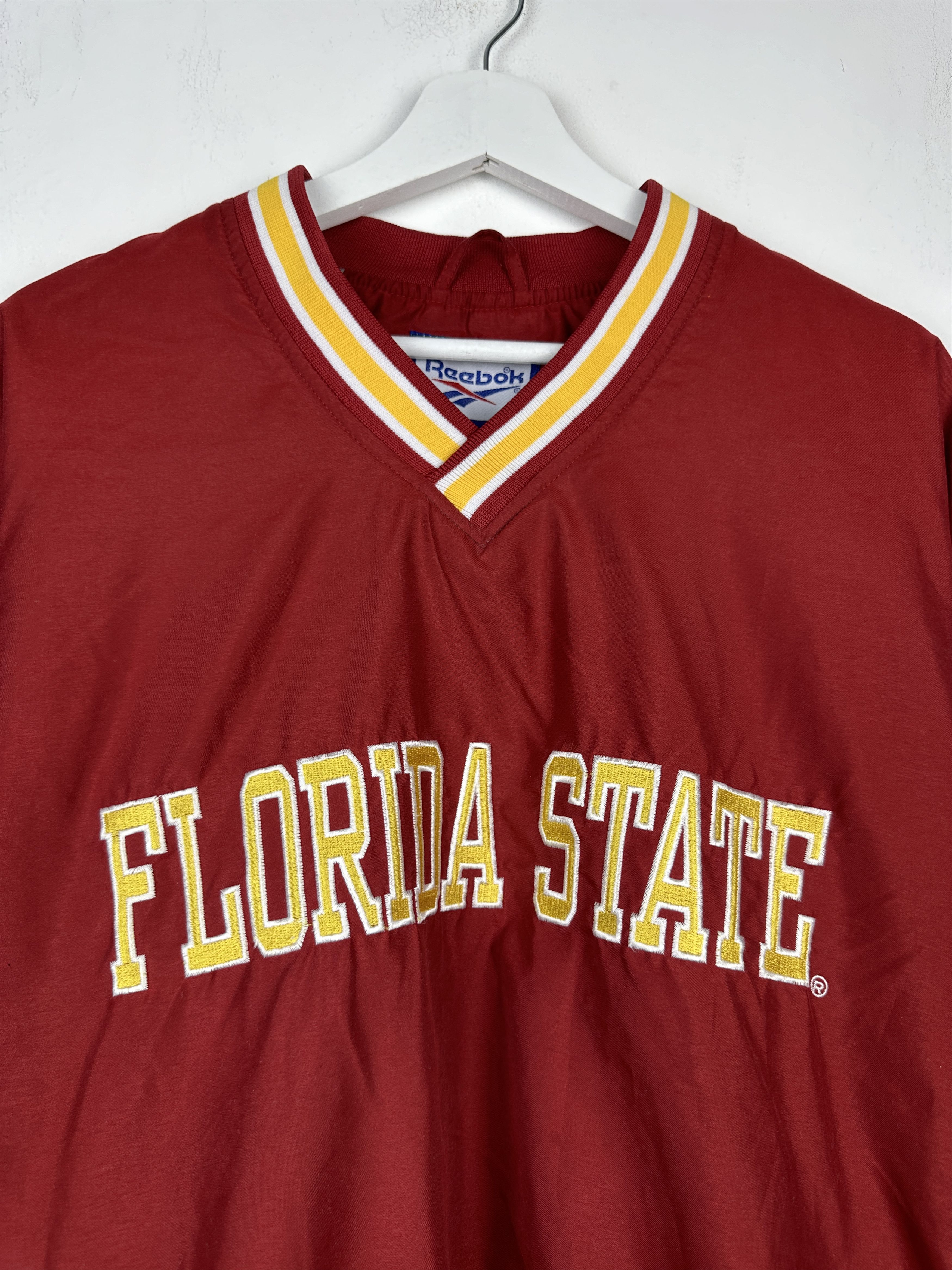 Reebok Vintage Florida State Semilnoles FSU Pullover Windbreaker Size US M / EU 48-50 / 2 - 3 Thumbnail