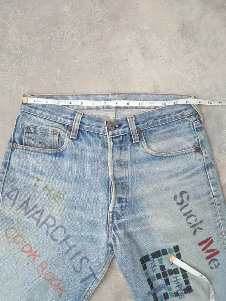 Levi's × Vintage 80s Vintage Levis 501 Made In USA Distressed Jeans 29x30 Size US 29 - 6 Thumbnail