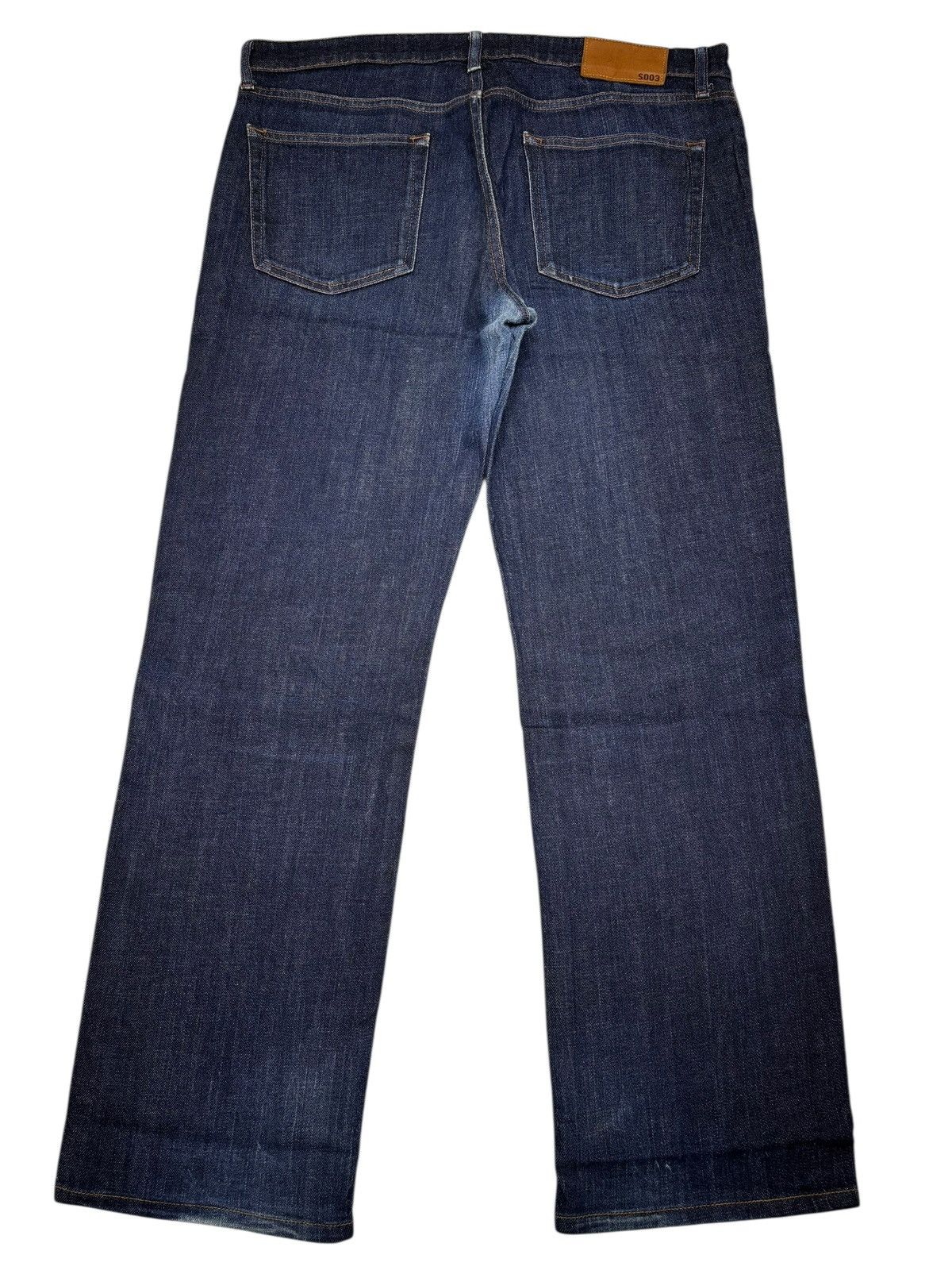 Undercover × Uniqlo UNIQLO S003 BAGGY LOOSE BLUE DENIM JEANS Size US 37 - 4 Thumbnail