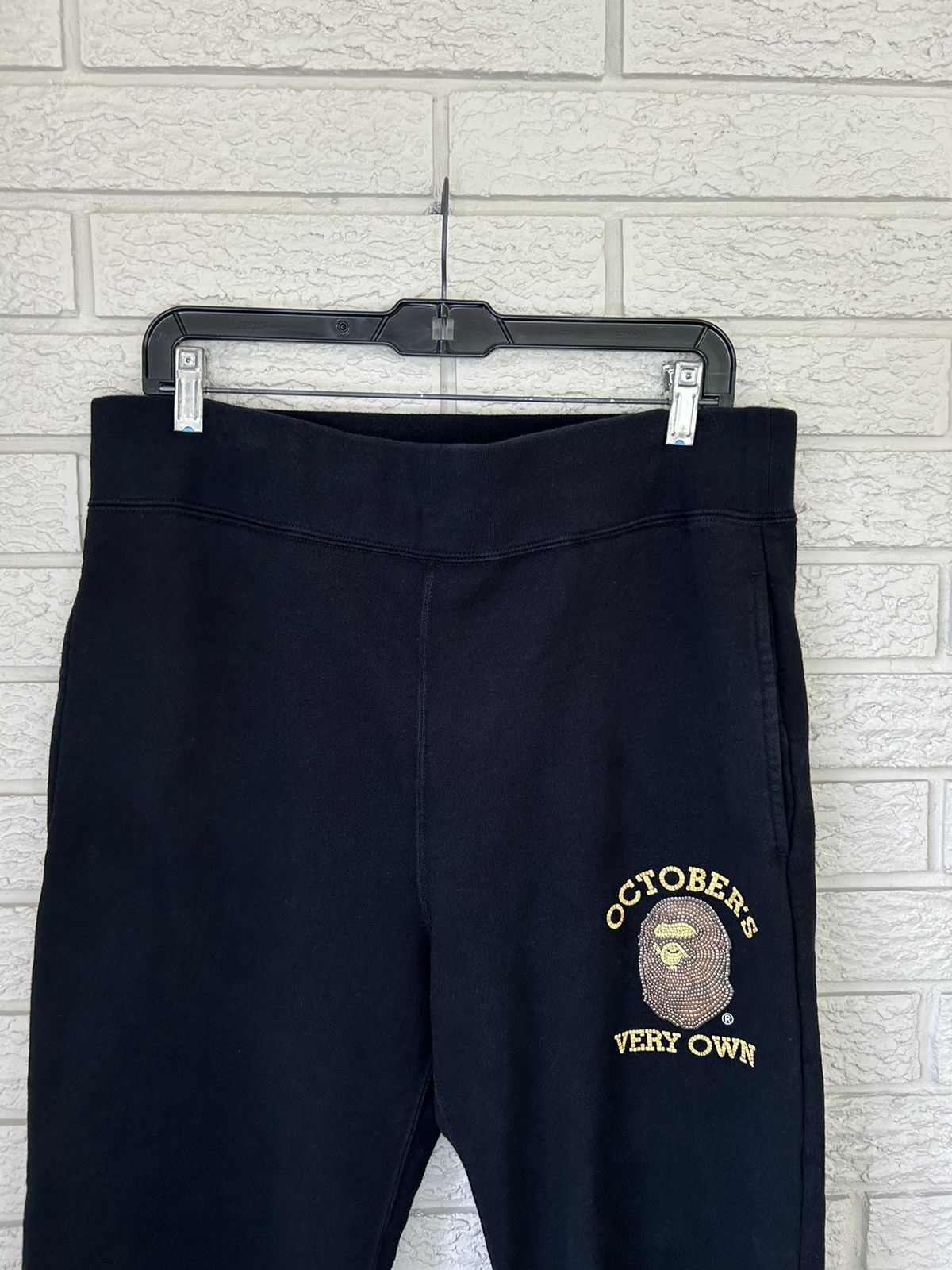 Bape × Octobers Very Own × Streetwear Bape OVO Slim Fit Sweatpants 