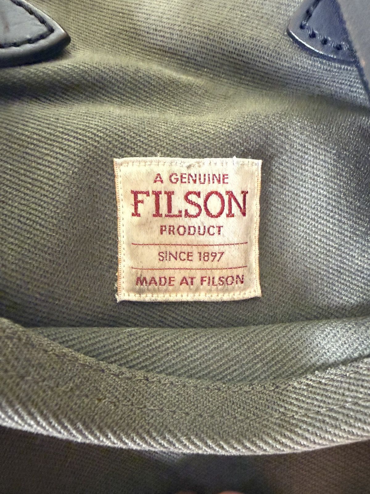 Filson Filson 260 Tote Otter Green USA Red Tag Size ONE SIZE - 6 Thumbnail