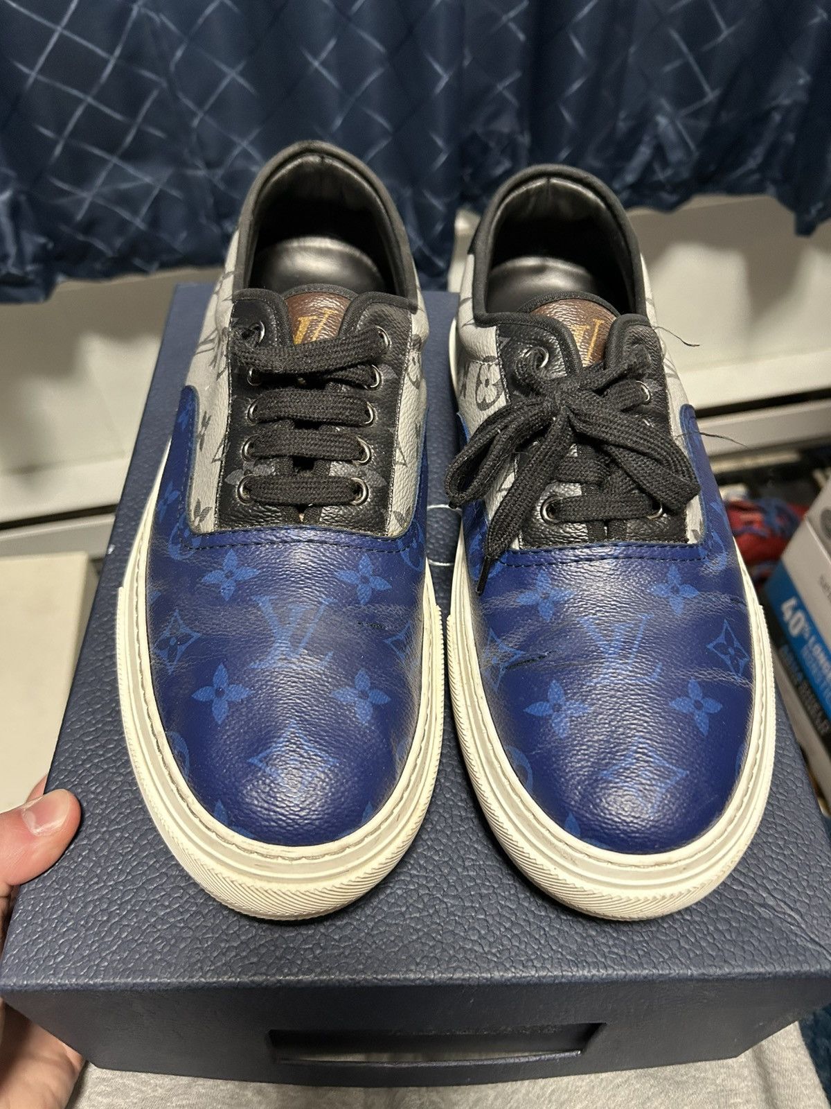 Louis Vuitton Louis Vuitton trocodero low tops Size US 13 / EU 46 - 4 Thumbnail