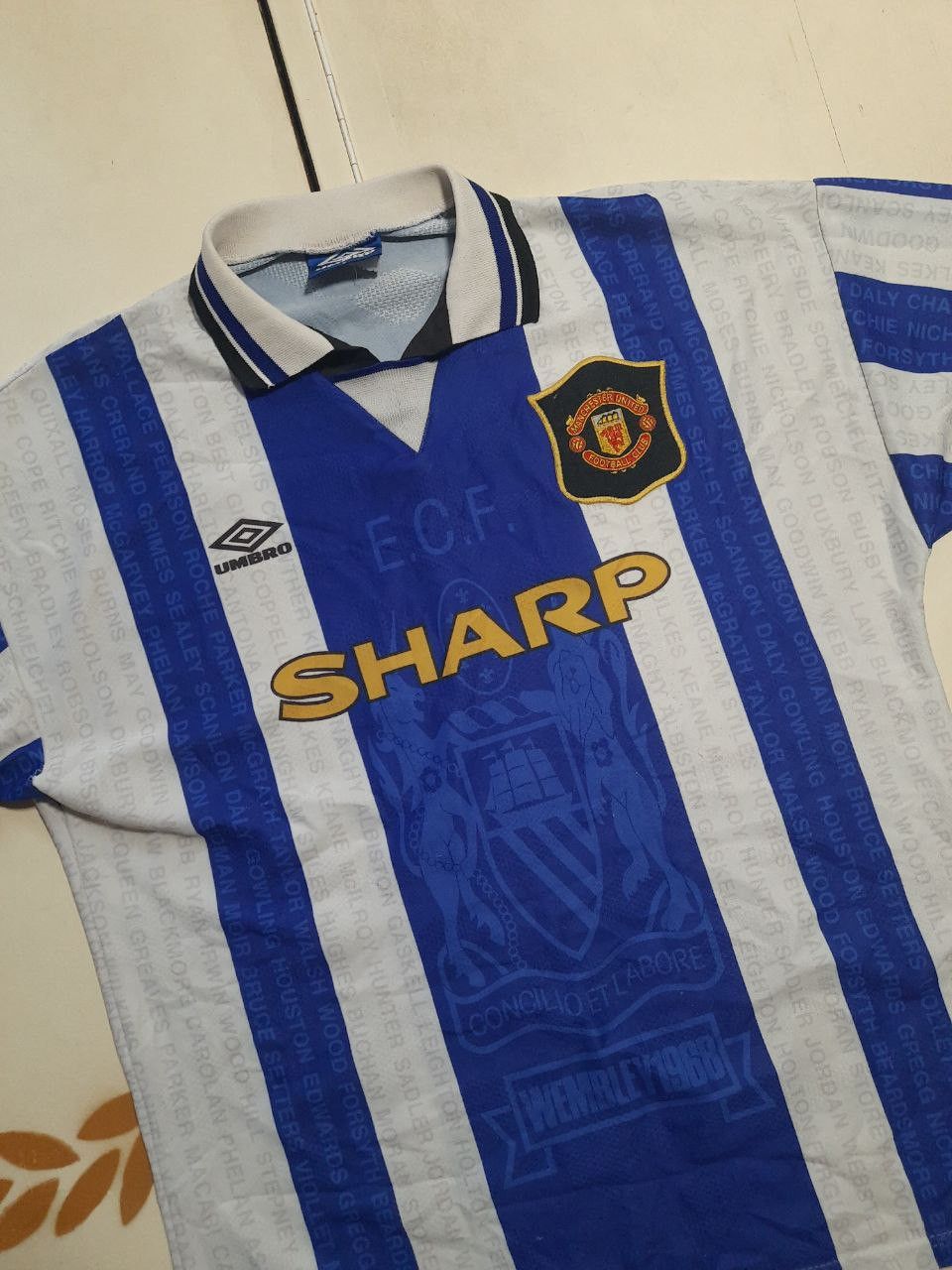 Umbro Umbro Manchester United Third Jersey 1994-1996 Size US L / EU 52-54 / 3 - 4 Thumbnail