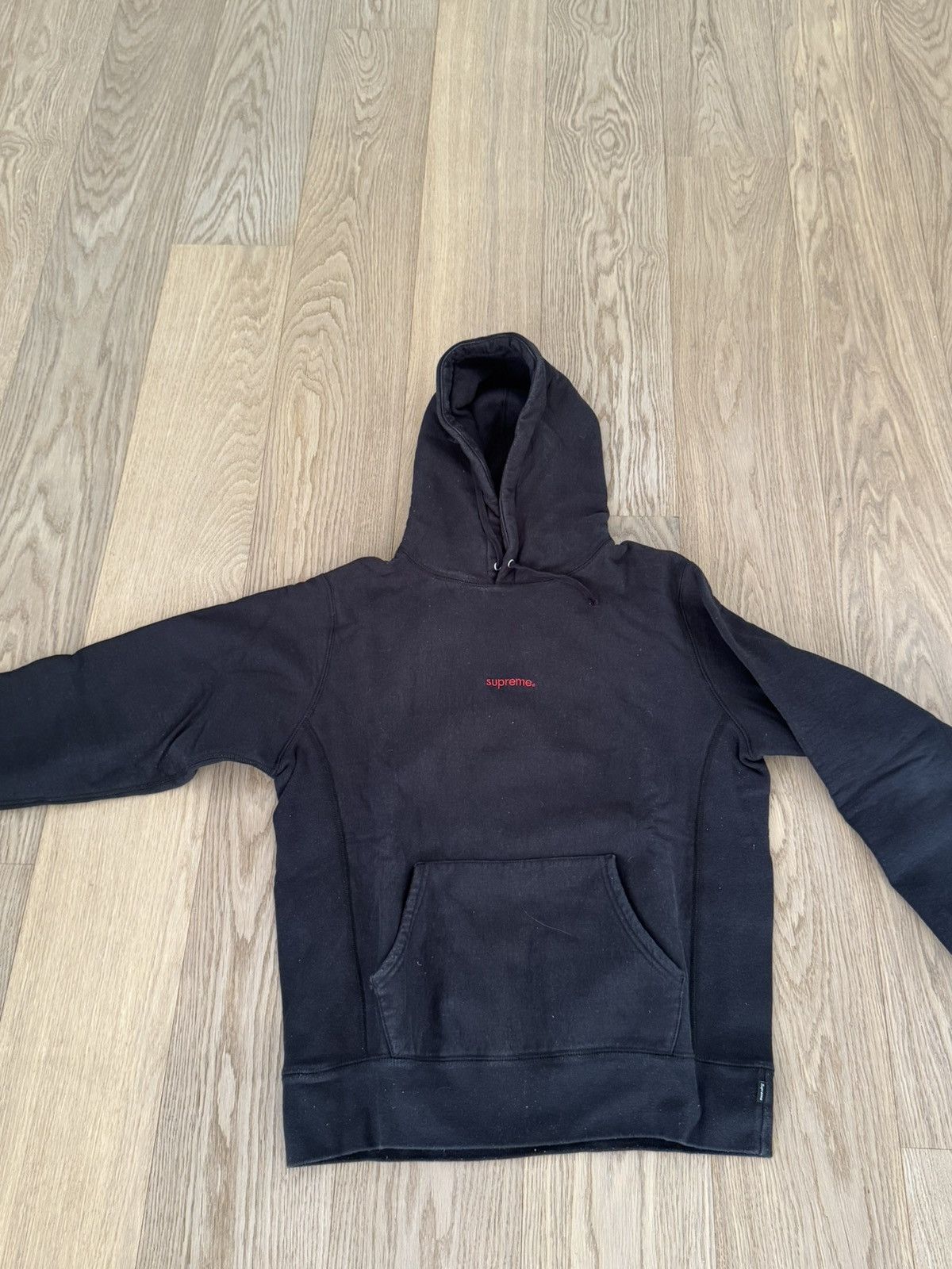 Supreme Supreme logo hoodie Size US M / EU 48-50 / 2 - 2 Thumbnail