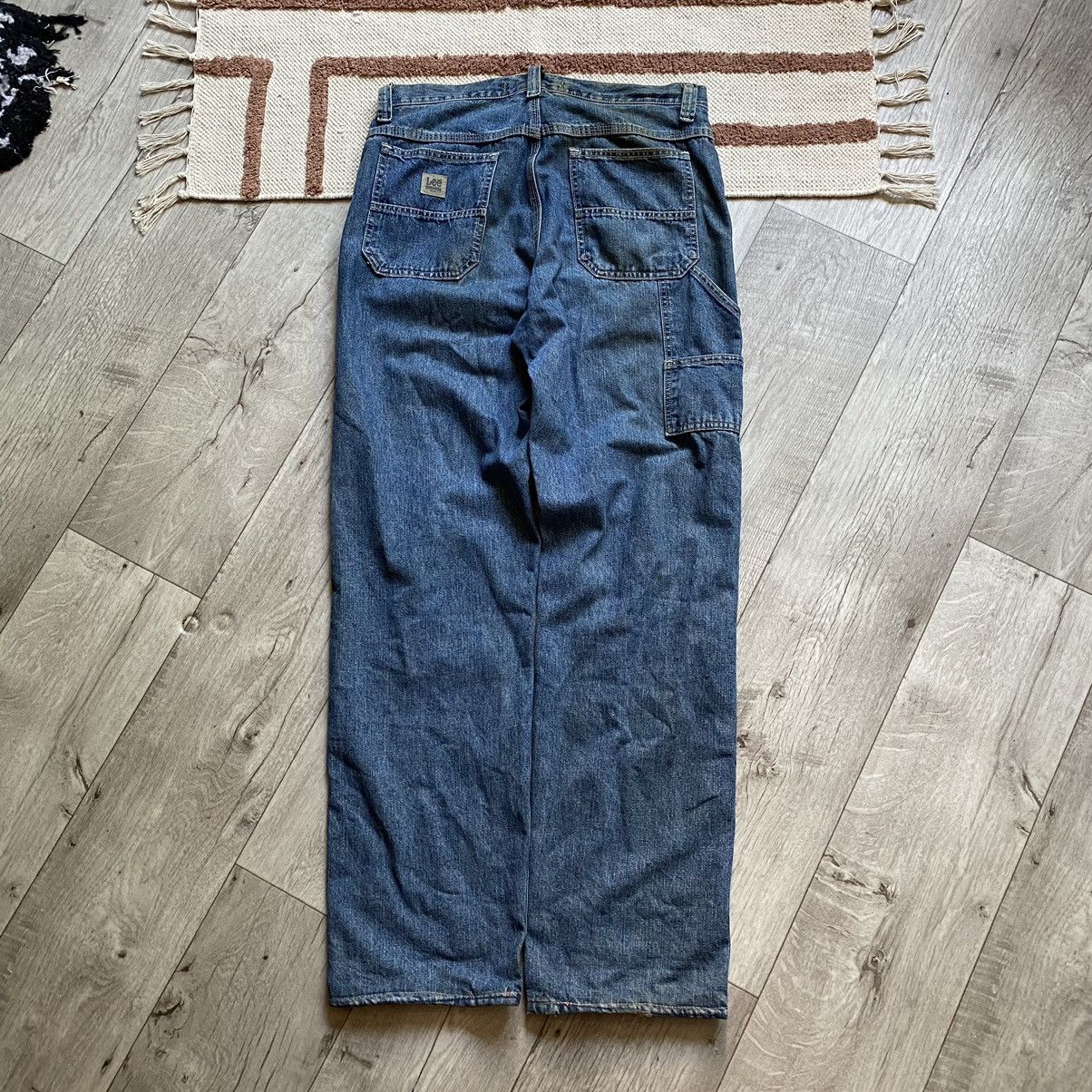 Lee VINTAGE LEE CARPENTER USED MEXICO JEANS Size US 33 - 1 Thumbnail