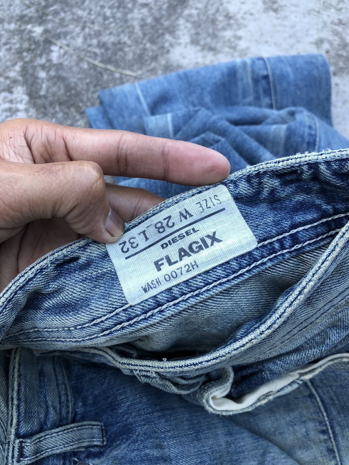 Diesel RECONSTRUCTED DIESEL FLAGIX SIX POCKET Size US 31 - 4 Thumbnail