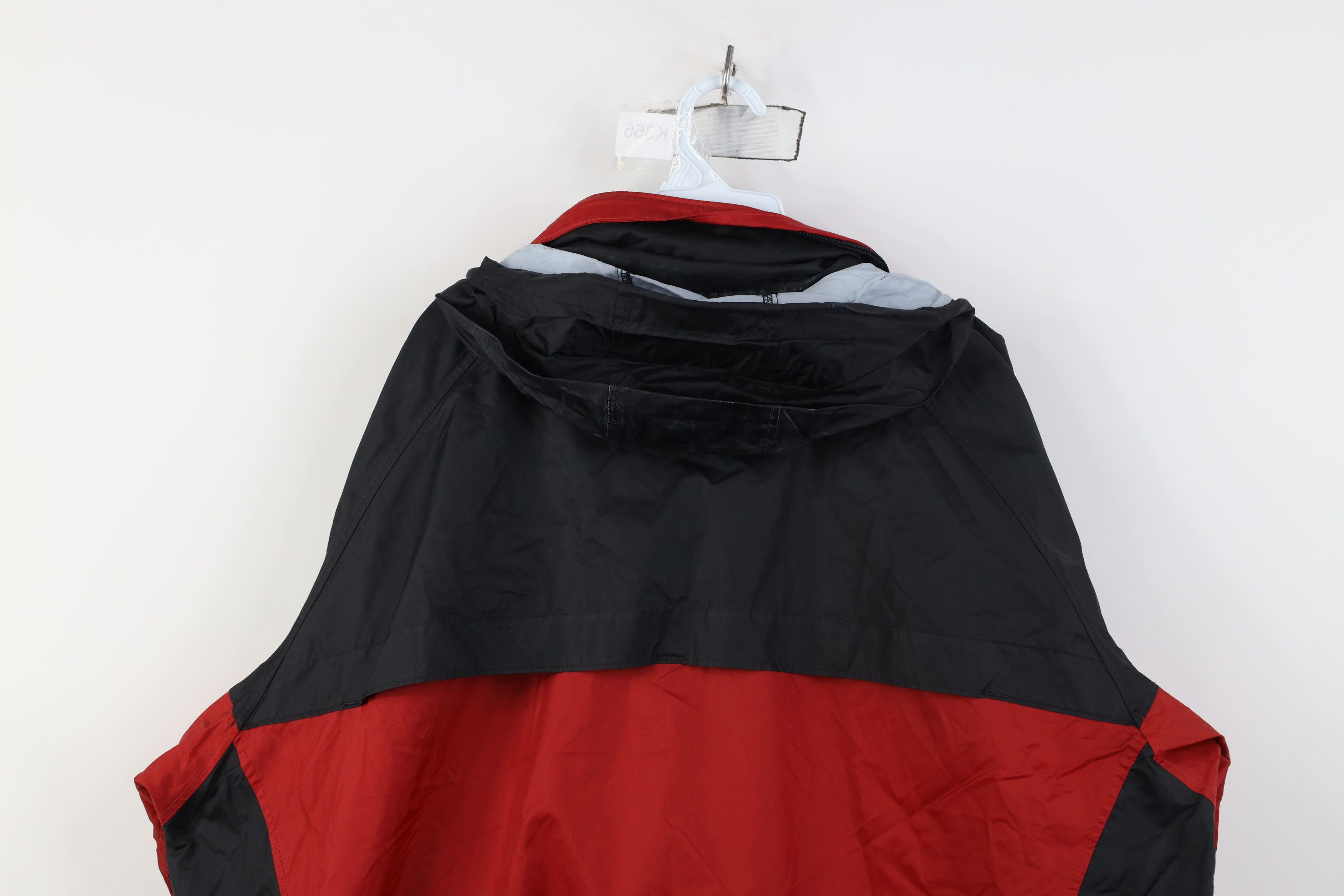 Columbia Vintage Columbia Packable Hooded Rain Windbreaker Jacket Red Size US XXL / EU 58 / 5 - 13 Thumbnail