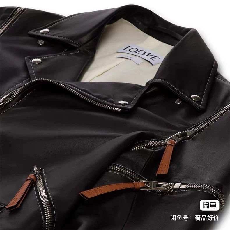 Loewe LOEWE Leather jackets Size XS / US 0-2 / IT 36-38 - 2 Thumbnail