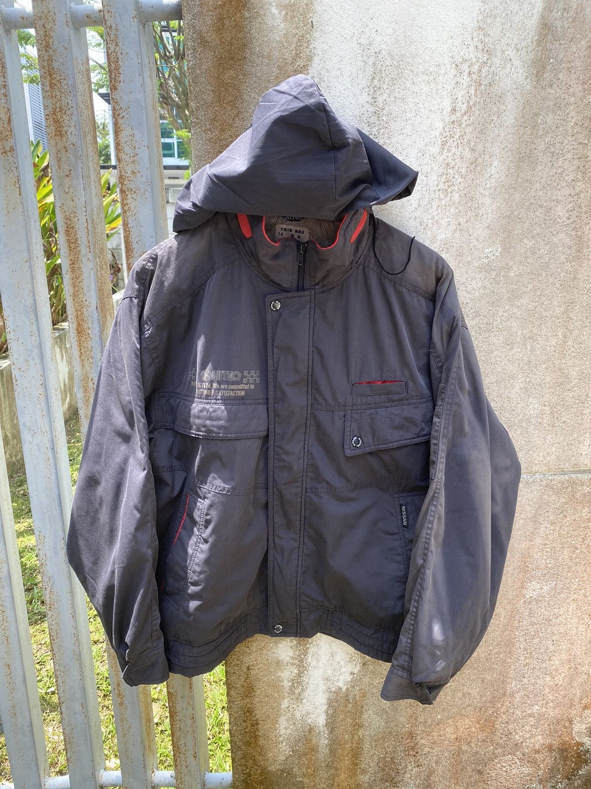 Japanese Brand × Vintage Viintage Nissan bomber Jacket Racing nice designer Size US L / EU 52-54 / 3 - 2 Thumbnail