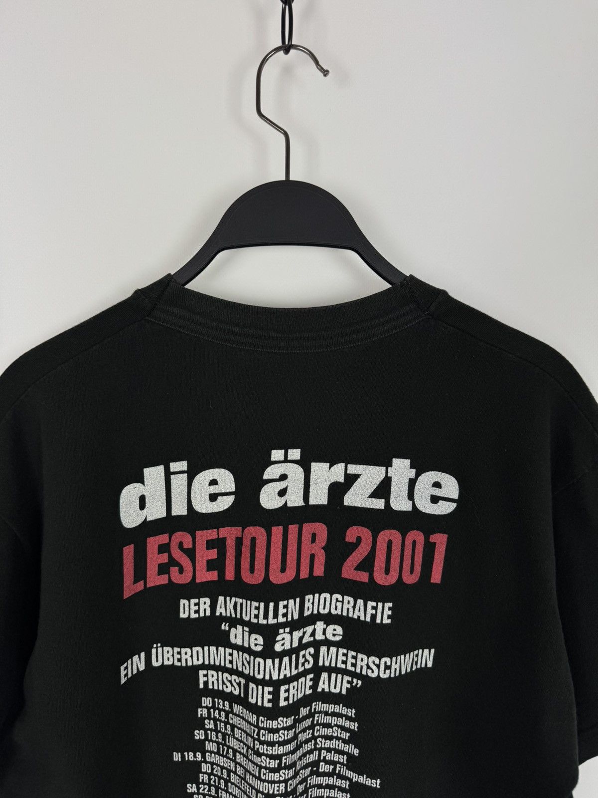 Band Tees × Vintage Vintage Faded Die Arzte Lesetour 2001 T-Shirt Size US M / EU 48-50 / 2 - 9 Thumbnail