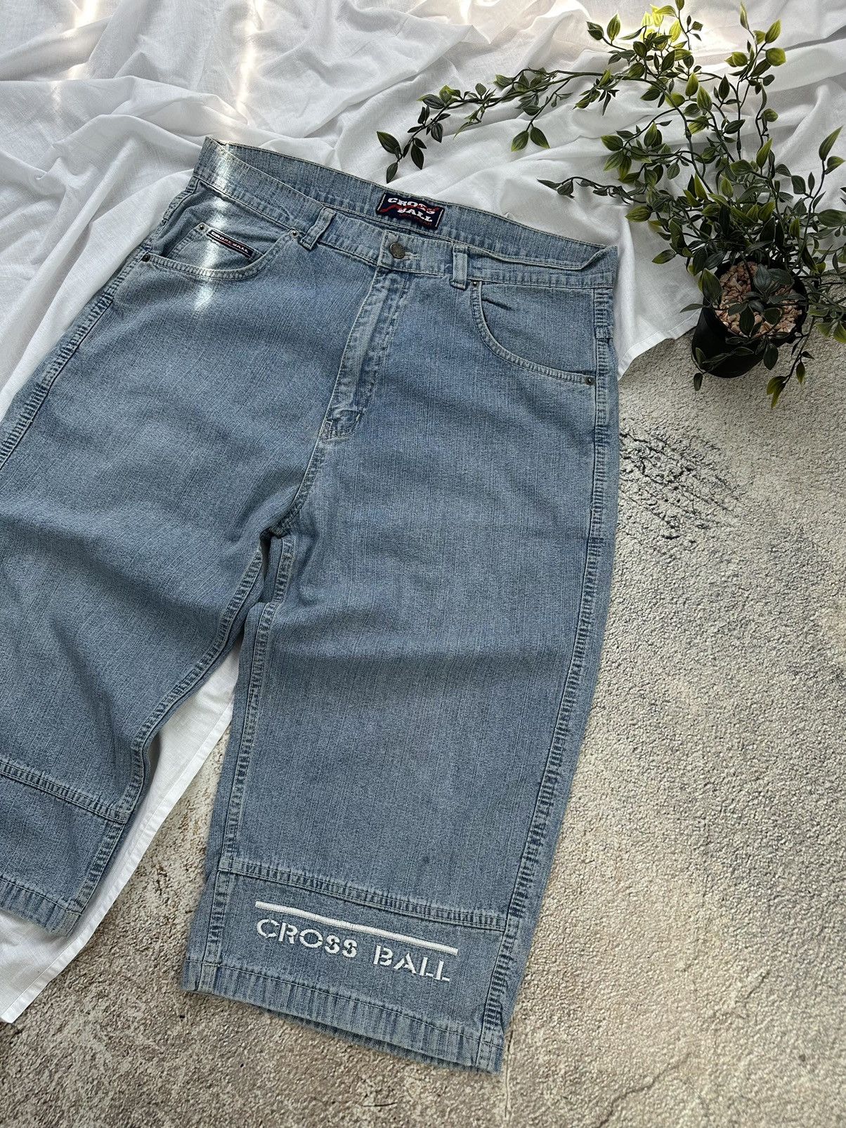 Other Vintage Cross ball rap rashorts boxy fit 68s Size US 38 / EU 54 - 7 Thumbnail