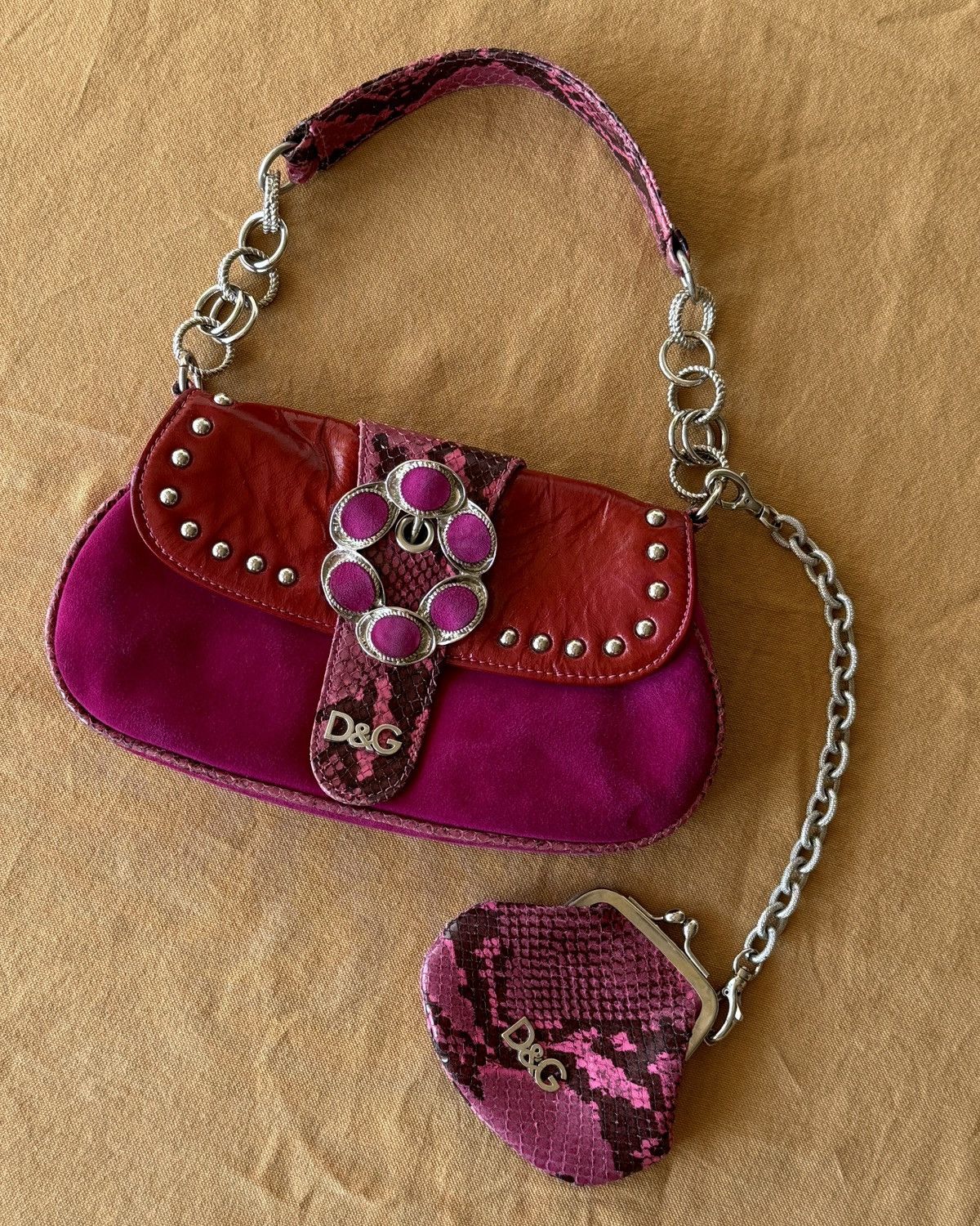 Dolce & Gabbana Dolce&Gabbana leather bag with mini wallet Size ONE SIZE - 2 Thumbnail