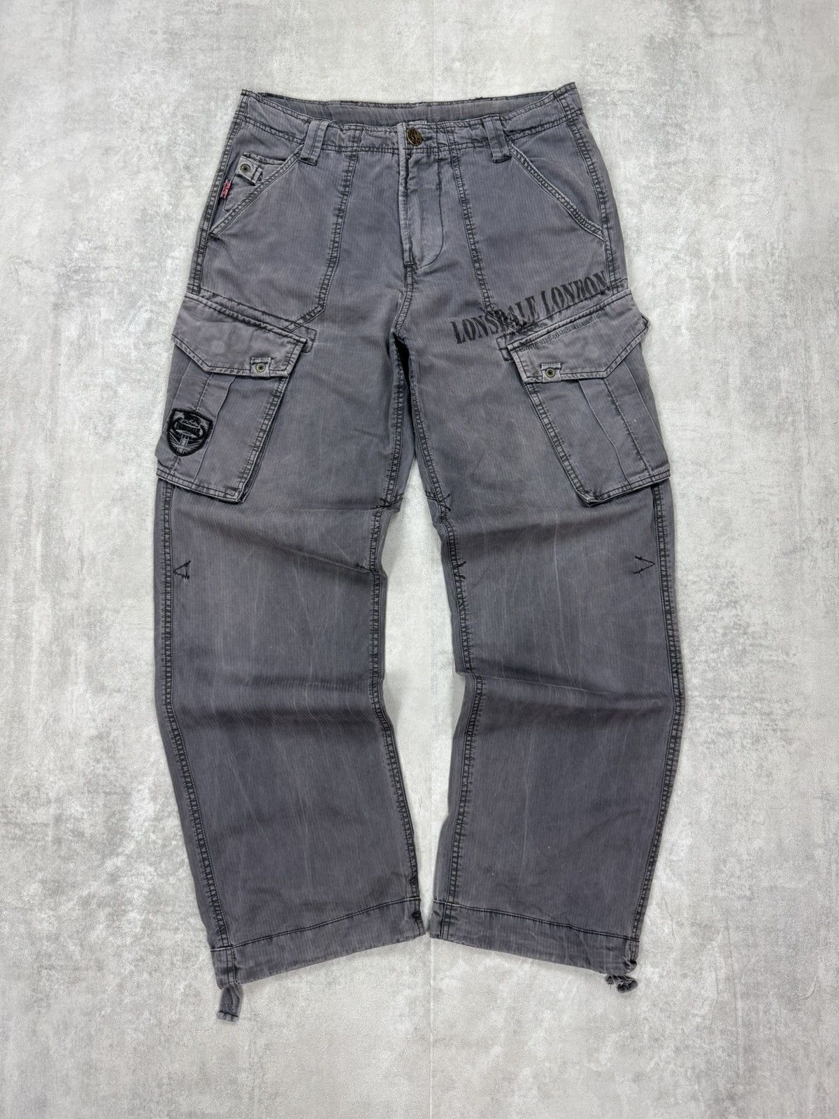 Other Lonsdale Vintage Cargo pants Mens size 33 Size US 33 - 1 Thumbnail