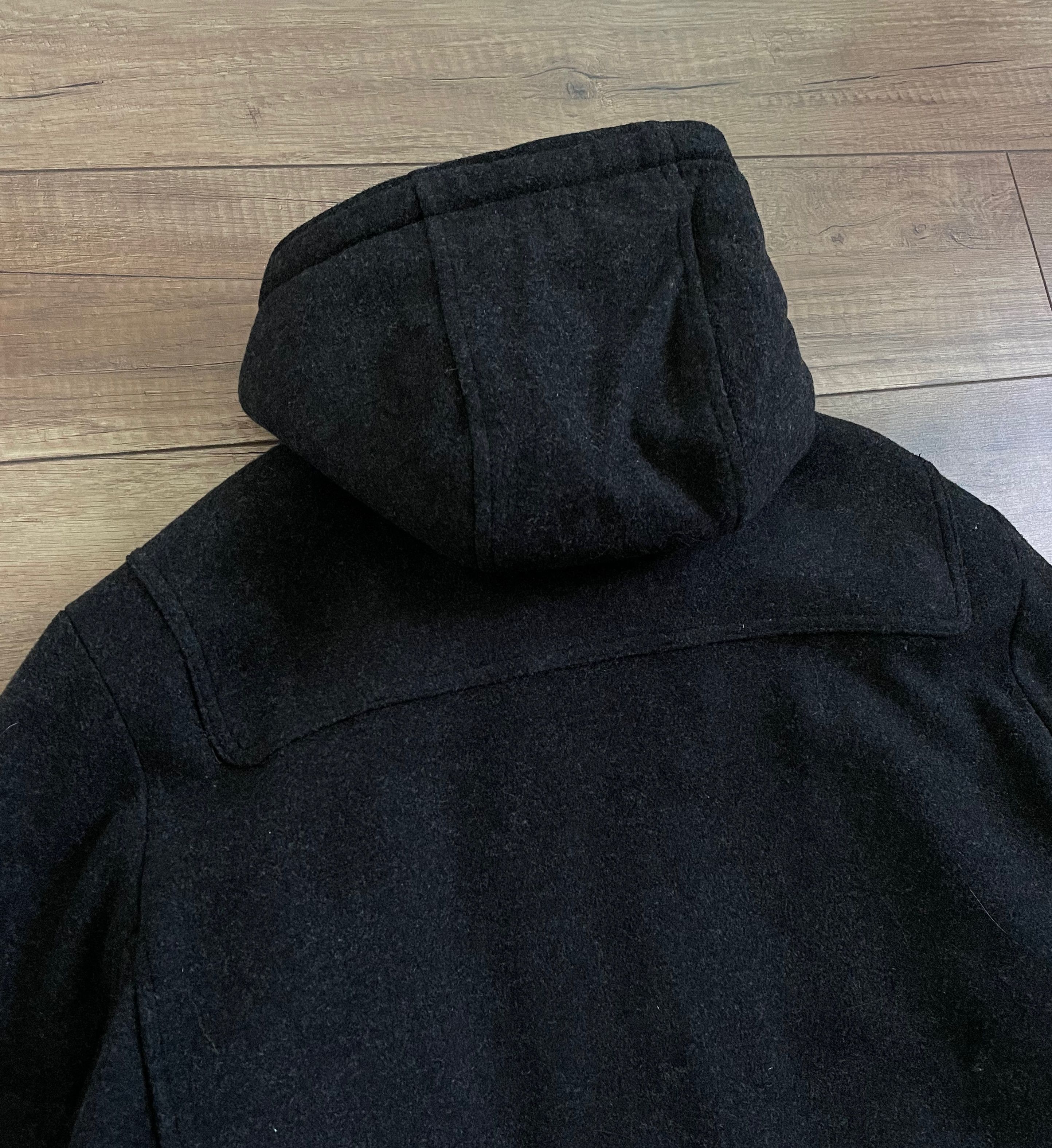 Schott Schott NYC Hooded Wool Long Duffle Coat Size US XL / EU 56 / 4 - 6 Thumbnail