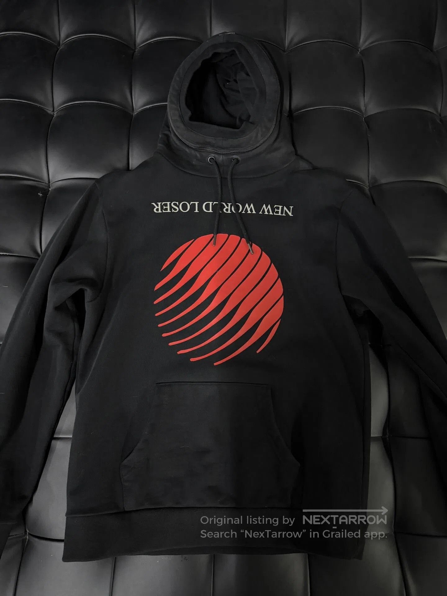 Hood By Air HoodbyAir Stylish Black Hoodie Oversized Design. Size US M / EU 48-50 / 2 - 1 Thumbnail