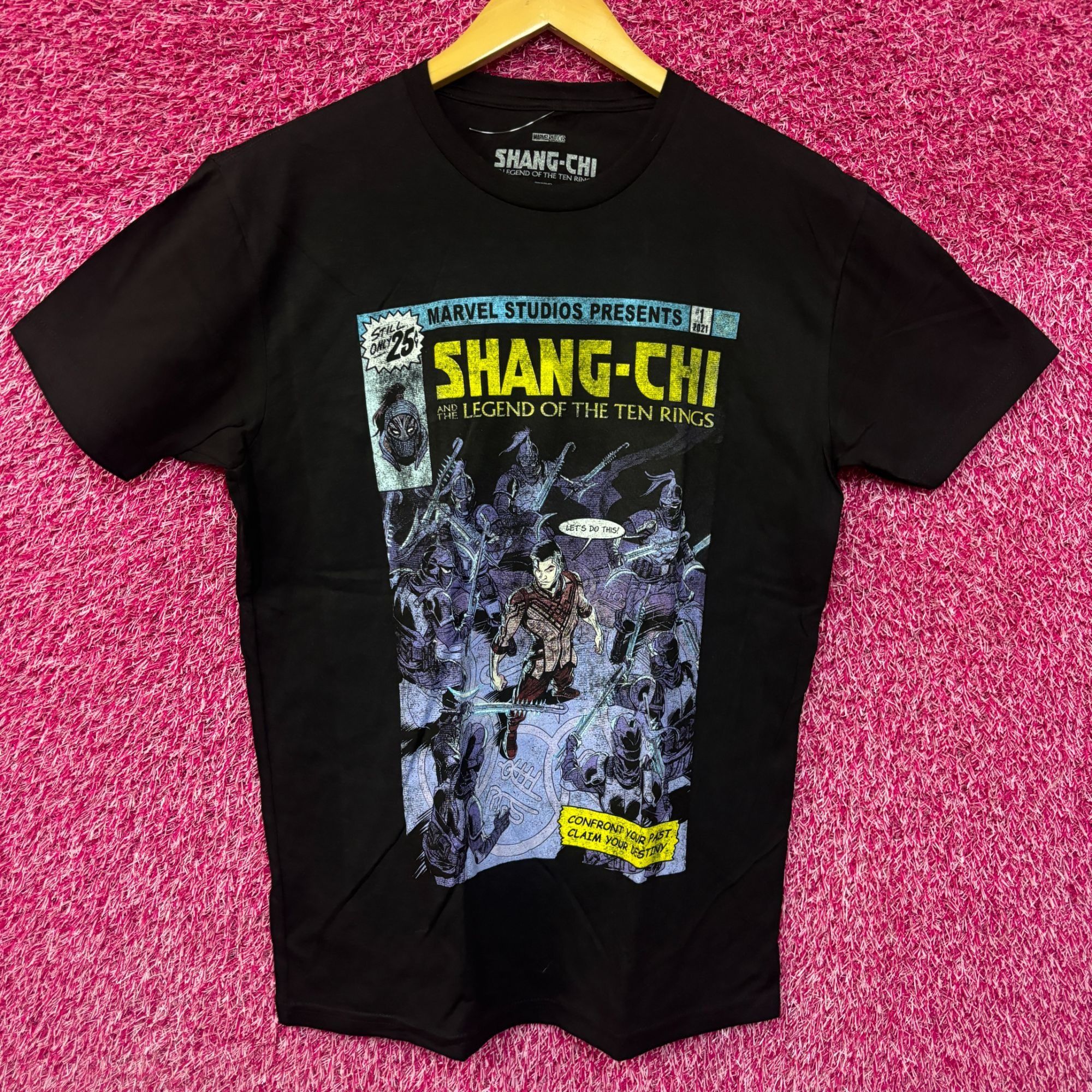 Marvel Comics Shang chi and the ten ring comic book tee medium Size US M / EU 48-50 / 2 - 1 Thumbnail