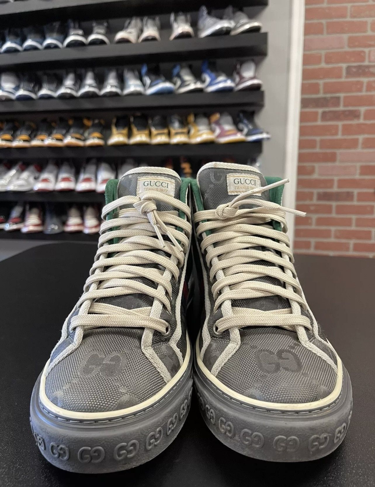 Gucci Size 7G/7.5US - Gucci 1977 Off The Grid Hightop Grey Size US 7.5 / EU 40-41 - 2 Thumbnail