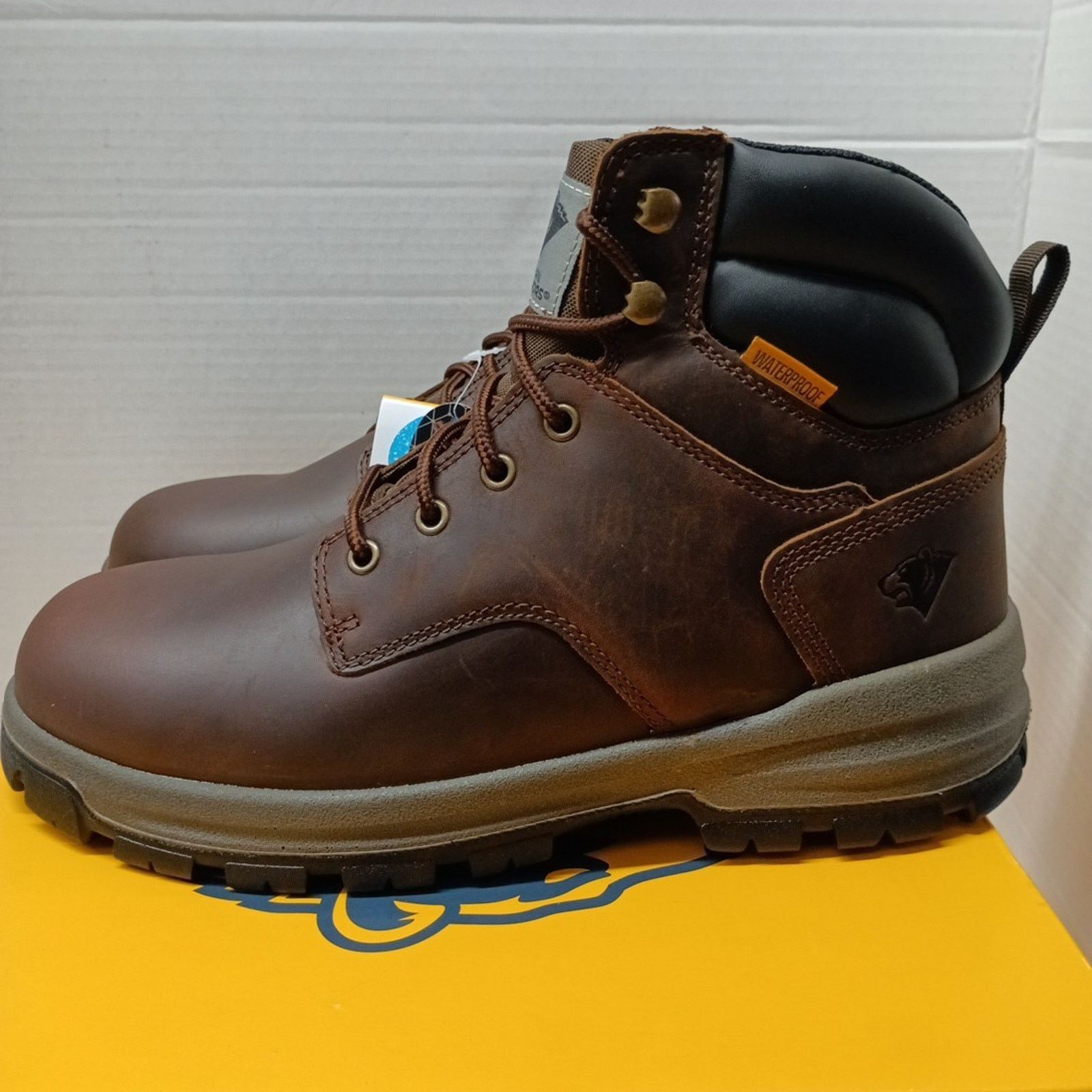 Other Herman Survivors Steel Toe Work Boots Women's Size 11 Brown Size US 11 / IT 41 - 3 Thumbnail