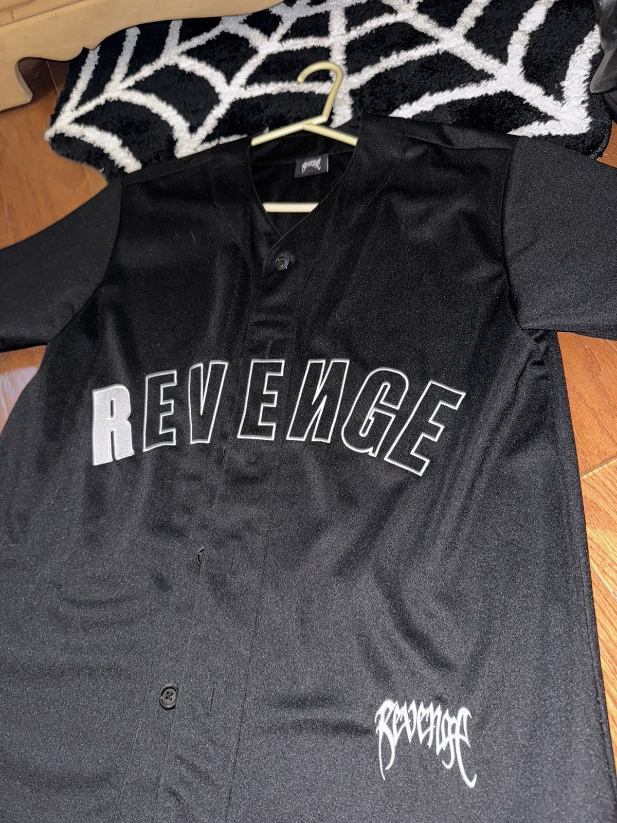 Revenge Revenge Black Baseball Jersey Size US M / EU 48-50 / 2 - 3 Thumbnail